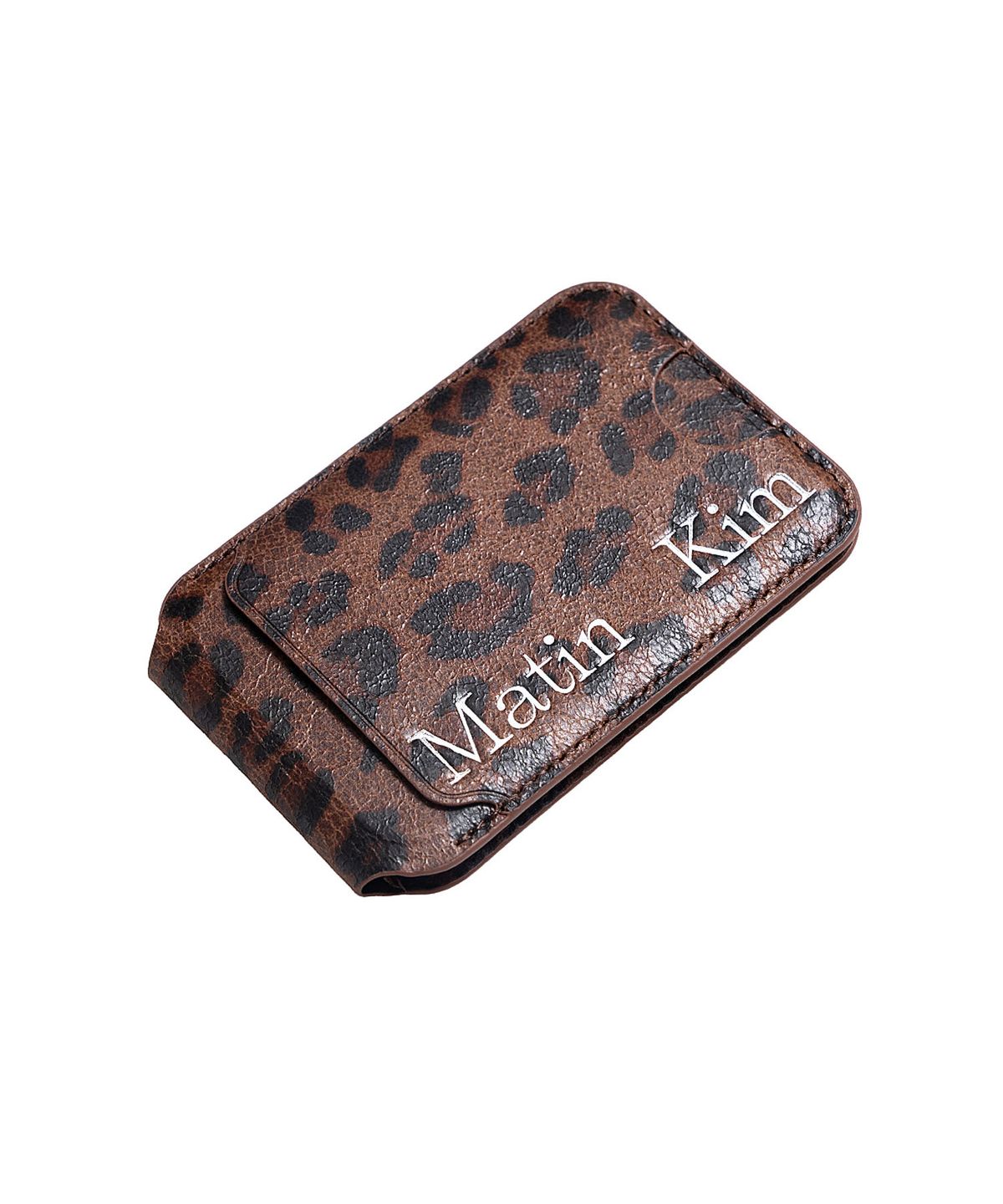 마뗑킴(MATIN KIM) MATIN MAGNETIC FLIP CARD WALLET IN MIX