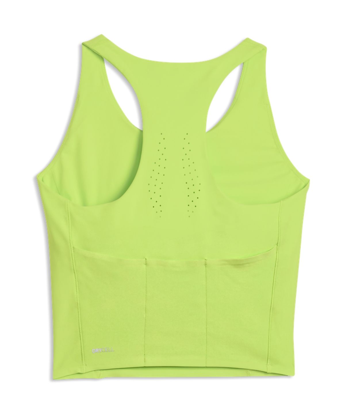 푸마(PUMA) 여성 라이트스피드 크롭 탑 - 써니 라임 / 528989-55