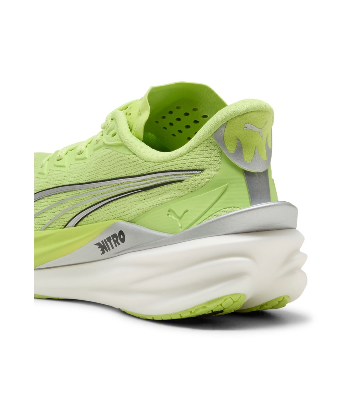 푸마(PUMA) 디비에이트 나이트로 4 우먼스 - 써니 라임:푸마 실버 / 312124-35