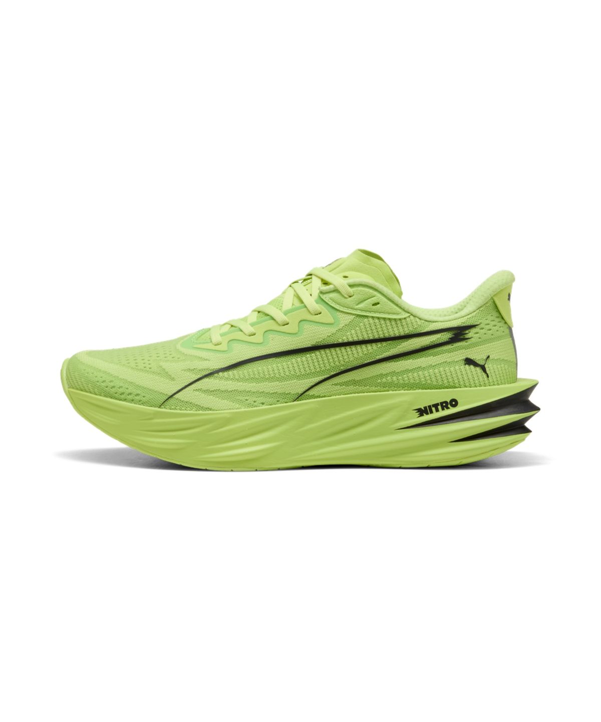 푸마(PUMA) 디비에이트 퓨어 나이트로 - 써니 라임:푸마 블랙 / 313904-13