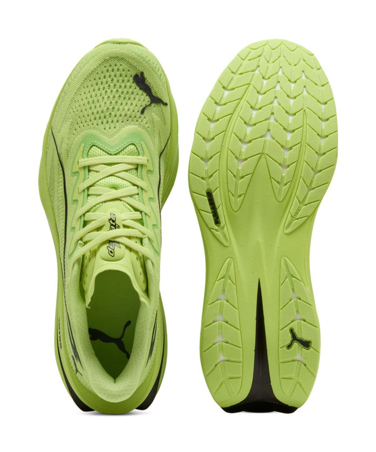 푸마(PUMA) 디비에이트 퓨어 나이트로 - 써니 라임:푸마 블랙 / 313904-13