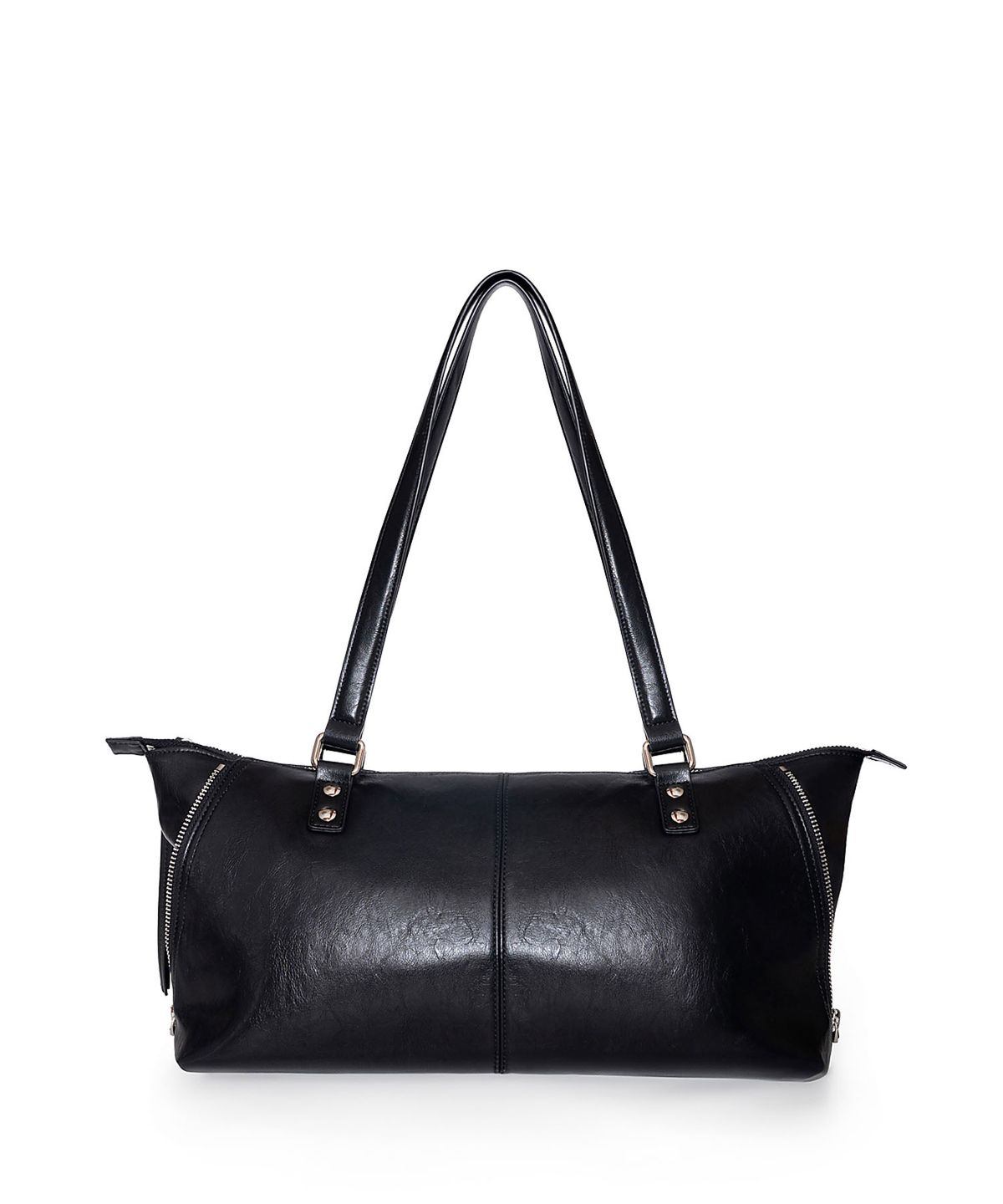 마뗑킴(MATIN KIM) FLAP POCKET SHOULDER BAG IN BLACK