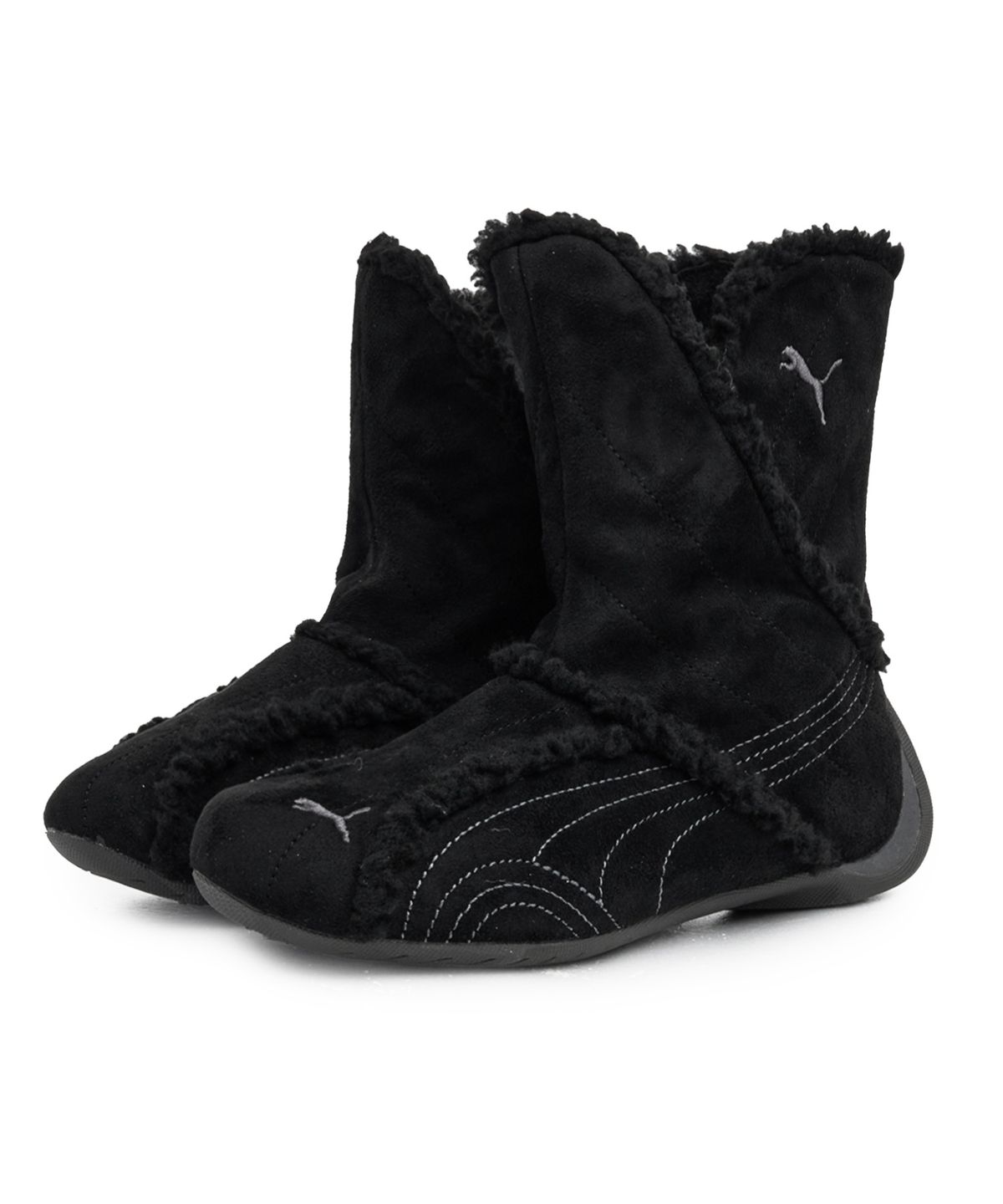 푸마(PUMA) 슬립캣 부츠 - 푸마 블랙:더스키 그레이 / 410744-02