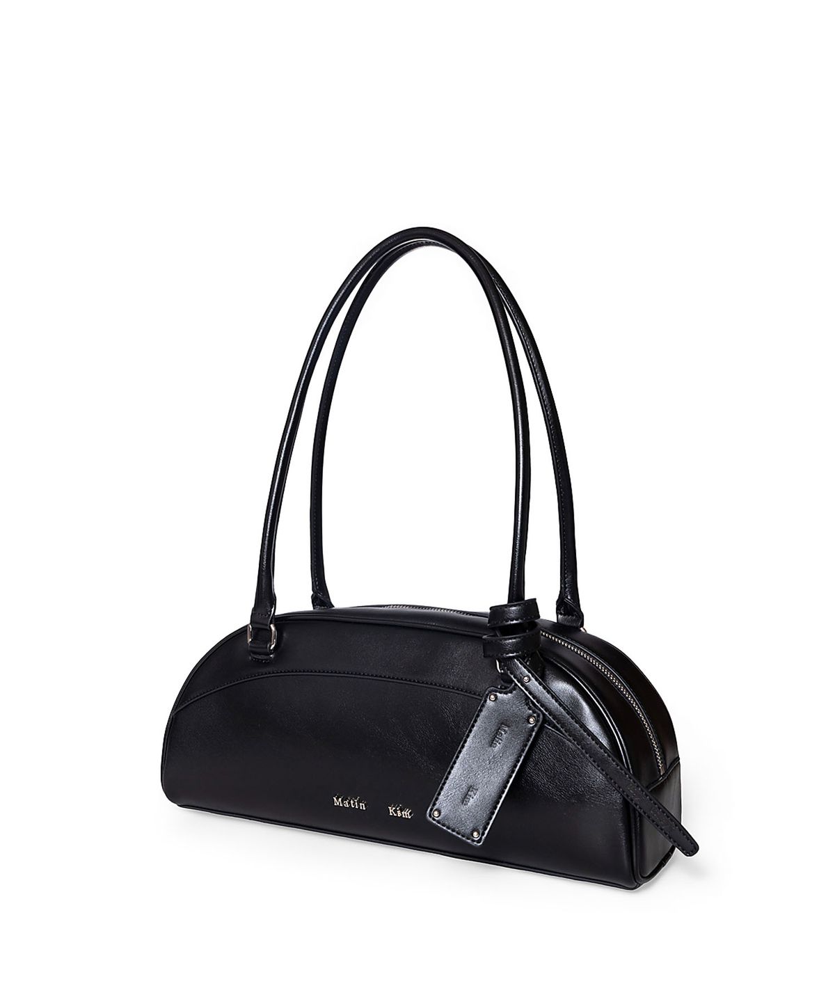 마뗑킴(MATIN KIM) HALFMOON BOWLING BAG IN BLACK