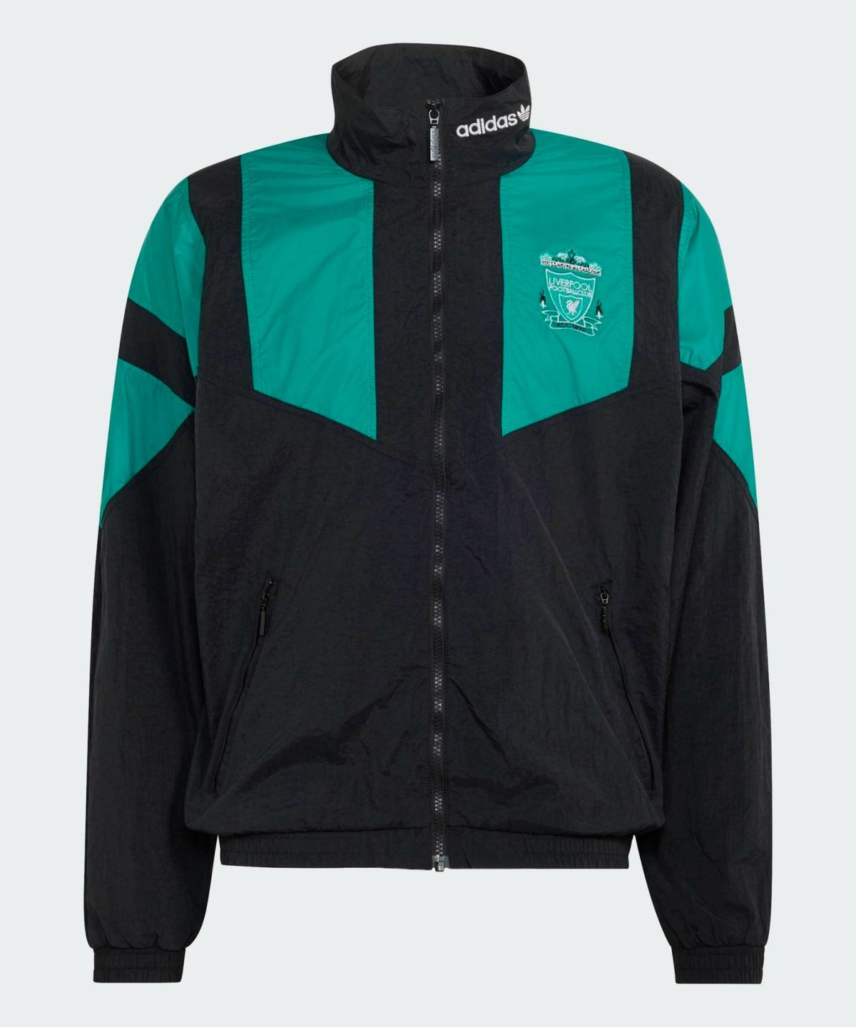 아디다스(ADIDAS) 리버풀 FC EQT 트랙 탑 - 블랙:그린 / KG2910