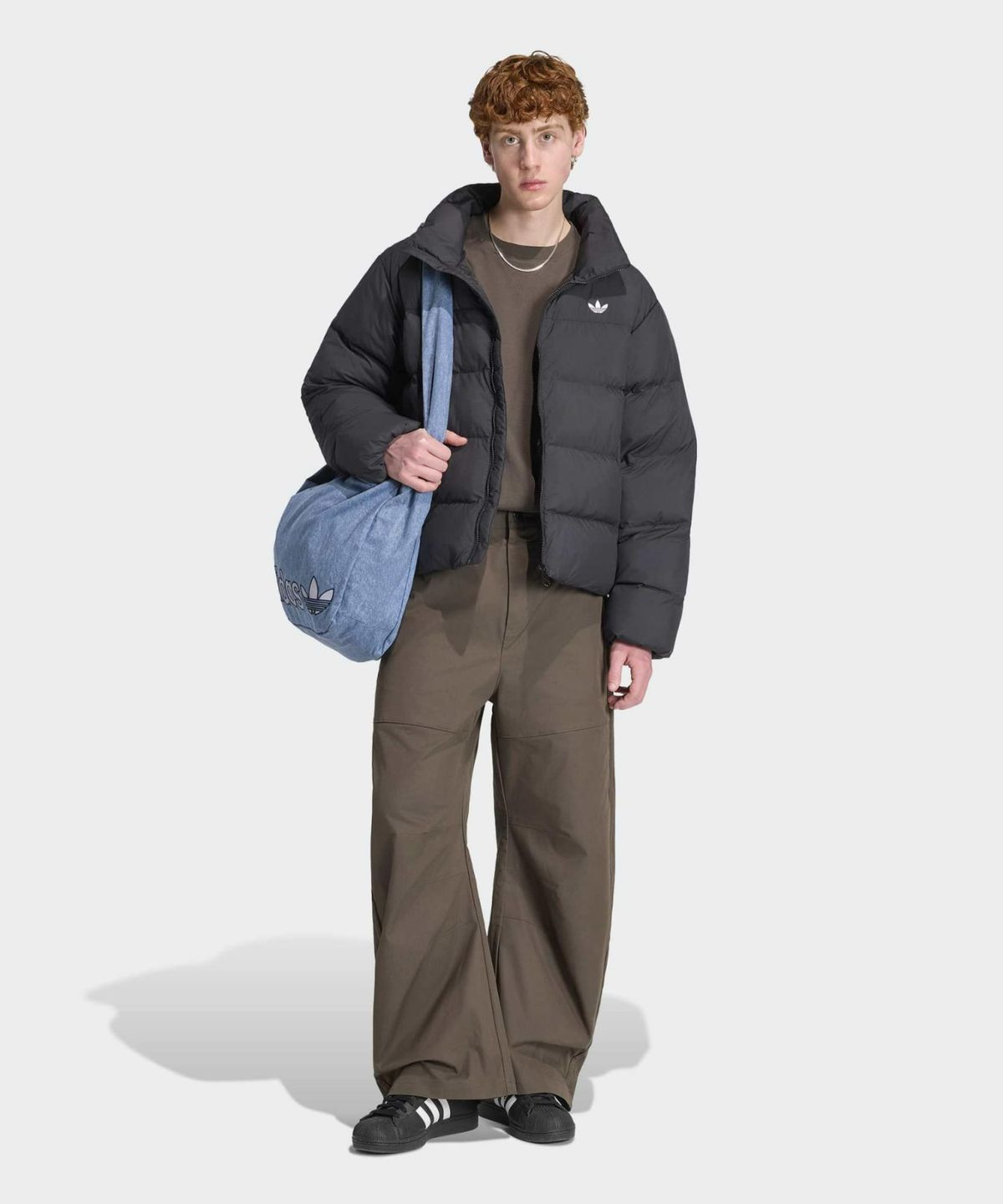 아디다스(ADIDAS) 스탠드 칼라 리젠 재킷 - 블랙 / KR7190