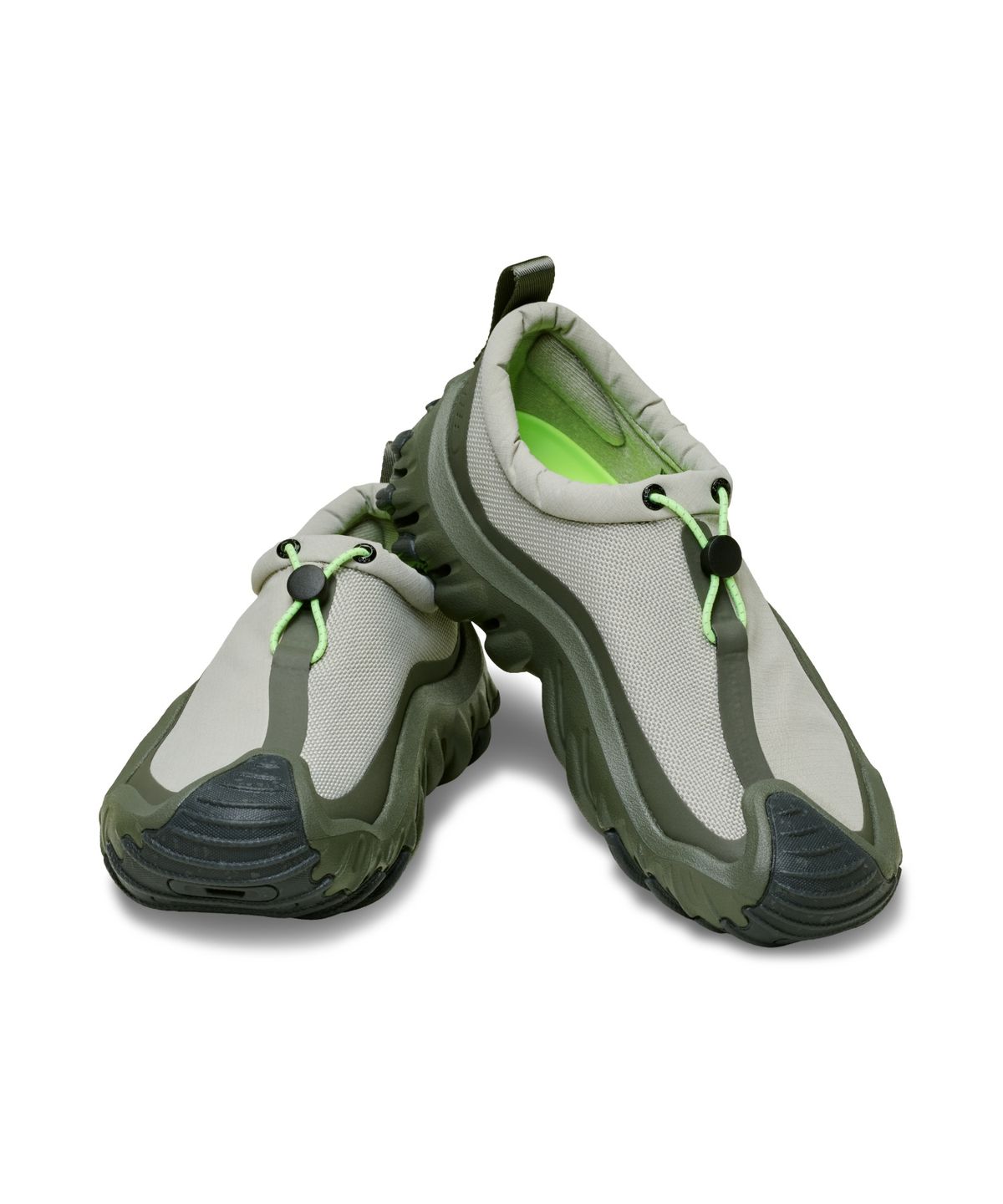 크록스(CROCS) 에코 엘리먼트 - 더스티 올리브:라임 버스트 / 213455-3DI