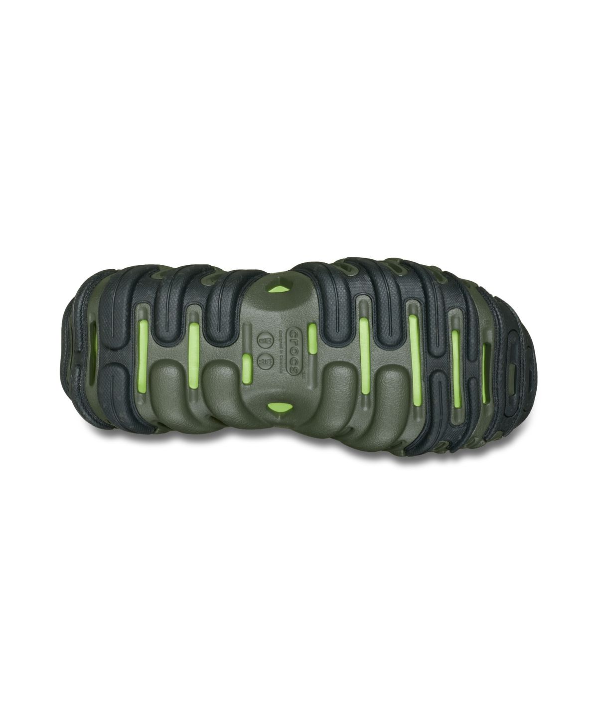 크록스(CROCS) 에코 엘리먼트 - 더스티 올리브:라임 버스트 / 213455-3DI