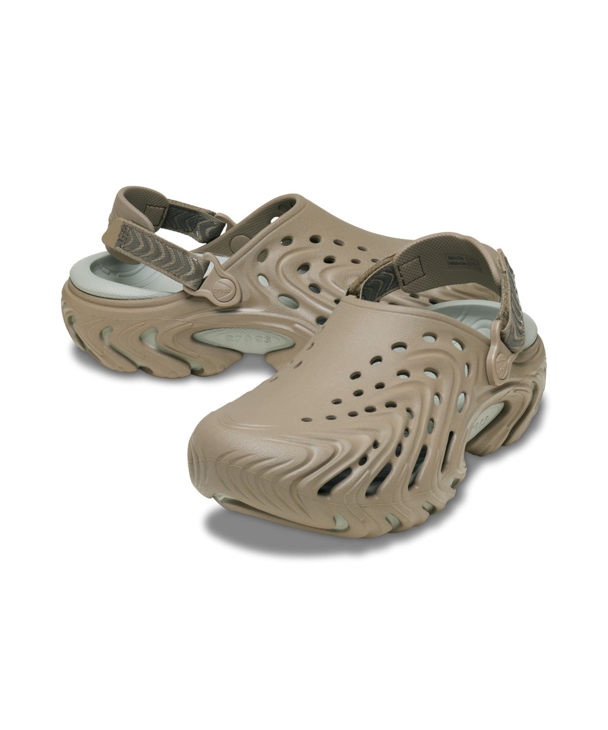 크록스(CROCS) 에코 II 크롬 - 카키 크롬 / 213780-2PP