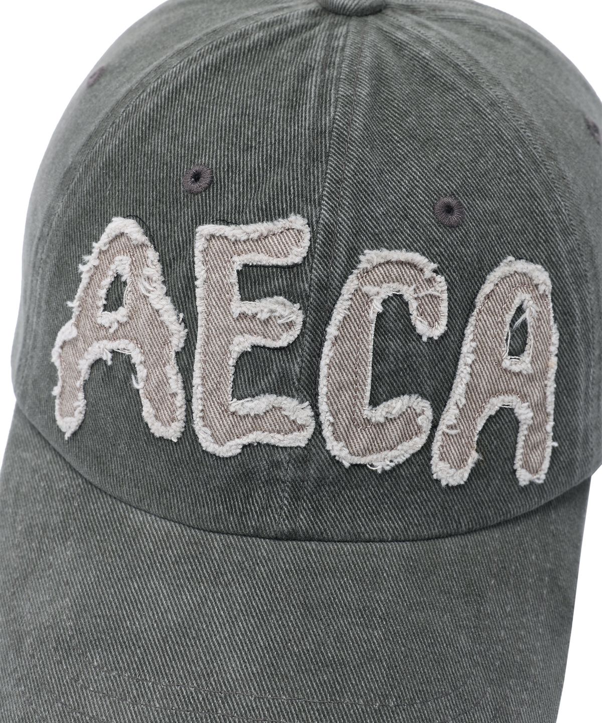 에이카화이트(AECA) AECA BIG LOGO APPLIQUE BALL CAP (2color)
