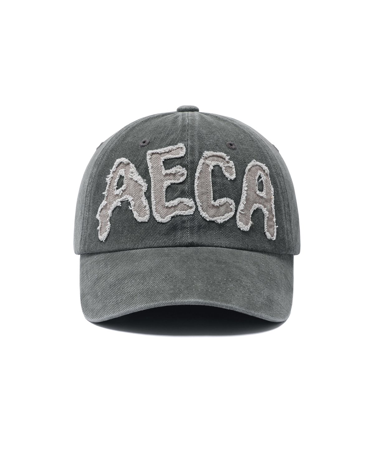 에이카화이트(AECA) AECA BIG LOGO APPLIQUE BALL CAP (2color)
