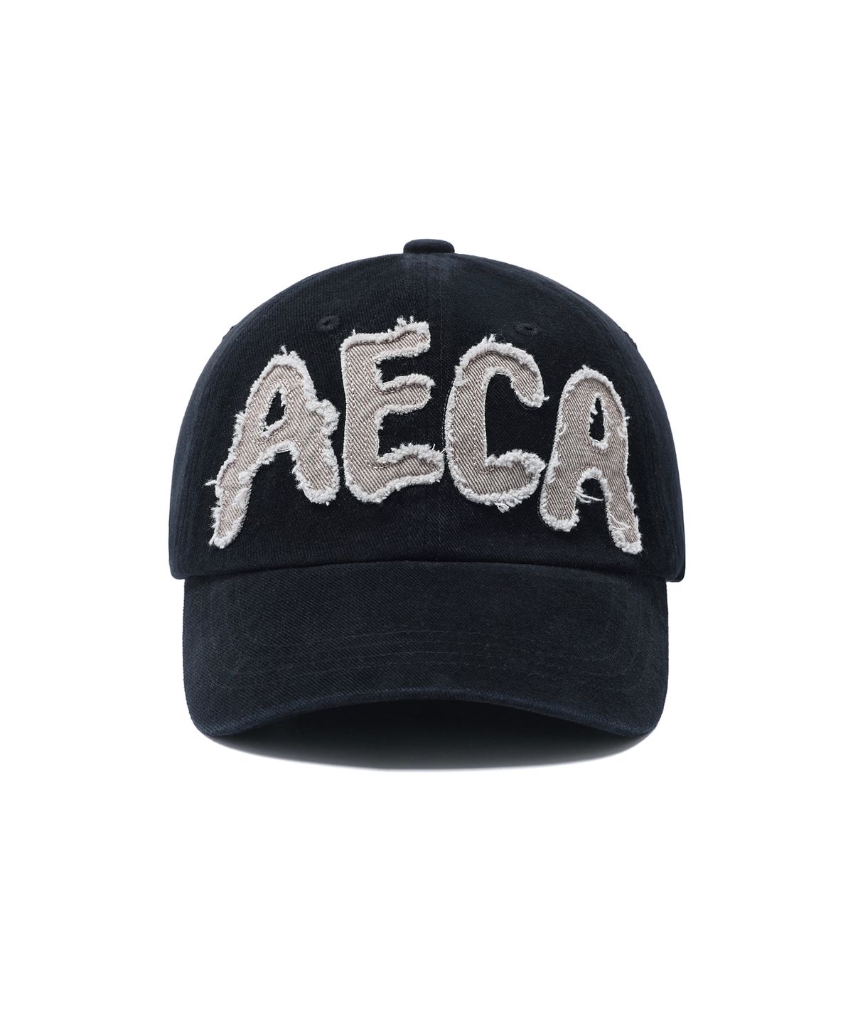 에이카화이트(AECA) AECA BIG LOGO APPLIQUE BALL CAP (2color)