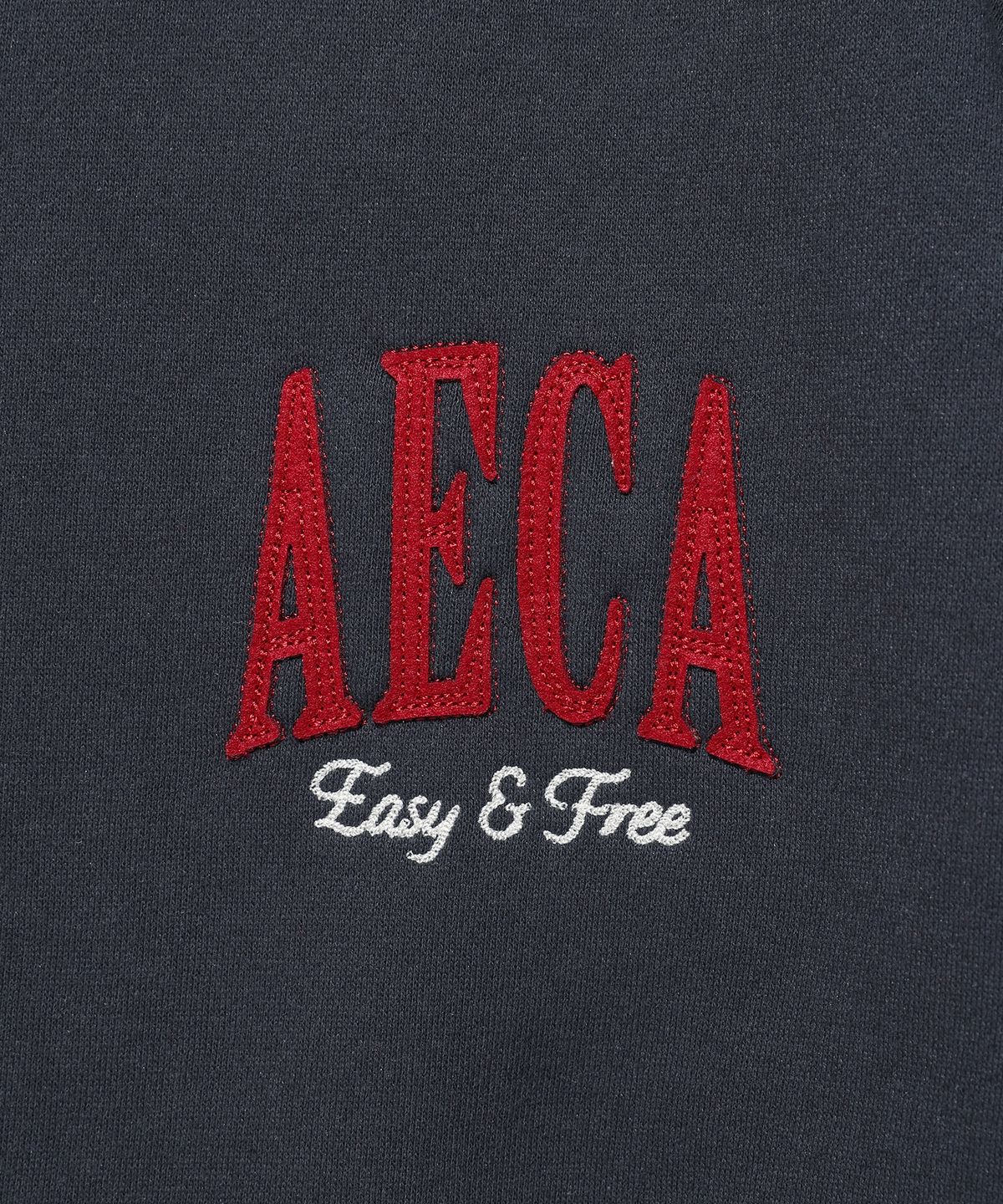 에이카화이트(AECA) [기모] AECA ARCH FELT BRUSHED ZIP UP HOODIE (4color)