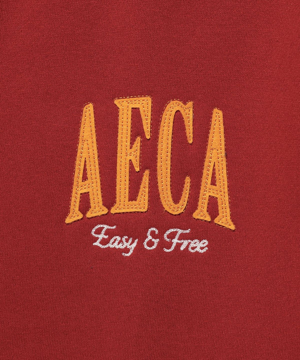 에이카화이트(AECA) [기모] AECA ARCH FELT BRUSHED ZIP UP HOODIE (4color)