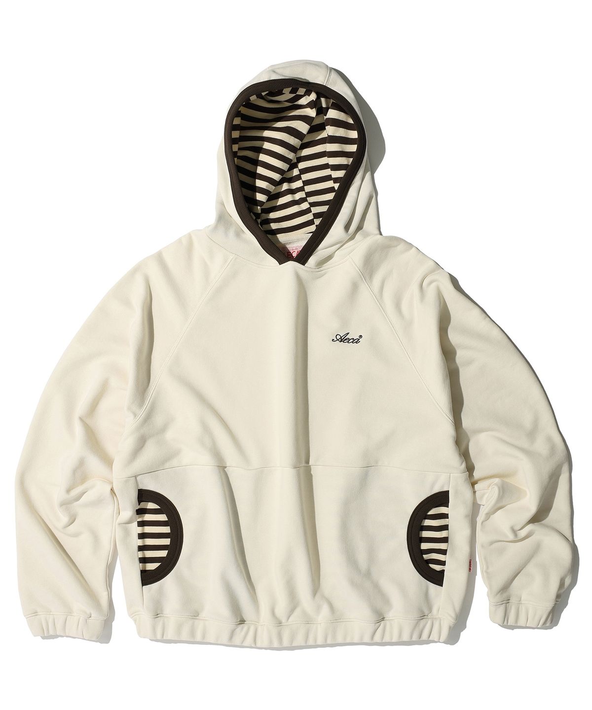 에이카화이트(AECA) AECA HIDDEN STRIPE HOODIE (2color)