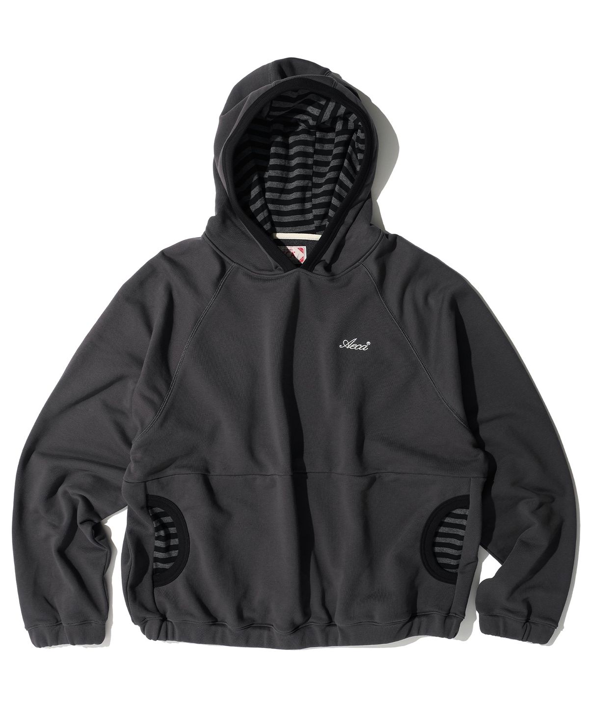 에이카화이트(AECA) AECA HIDDEN STRIPE HOODIE (2color)
