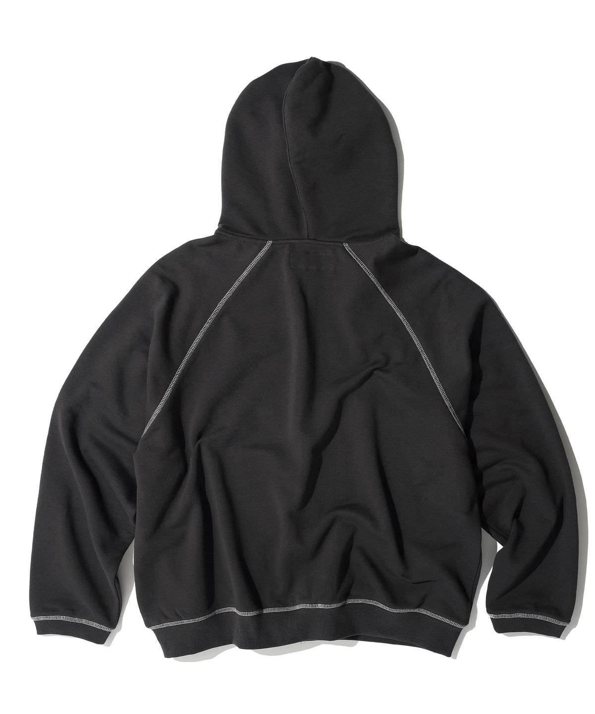 에이카화이트(AECA) AECA WAFFLE PATCH ZIP UP HOODIE (2color)