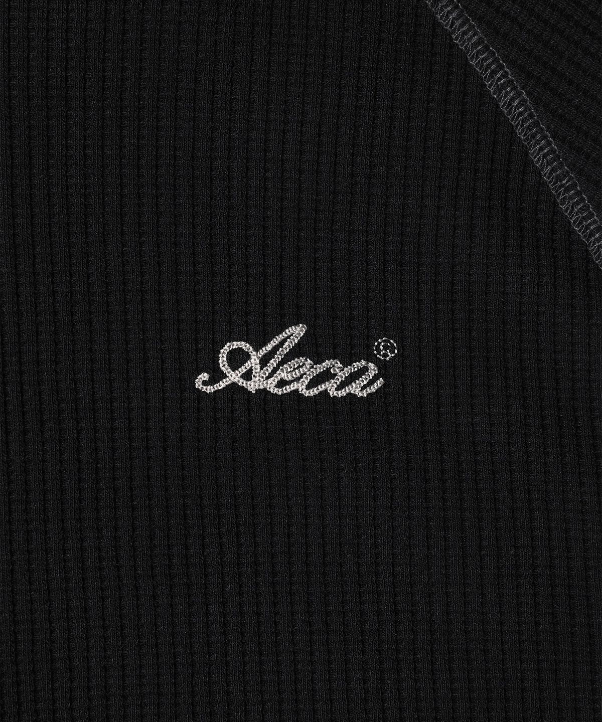 에이카화이트(AECA) AECA LINED WAFFLE ZIP UP HOODIE (2color)