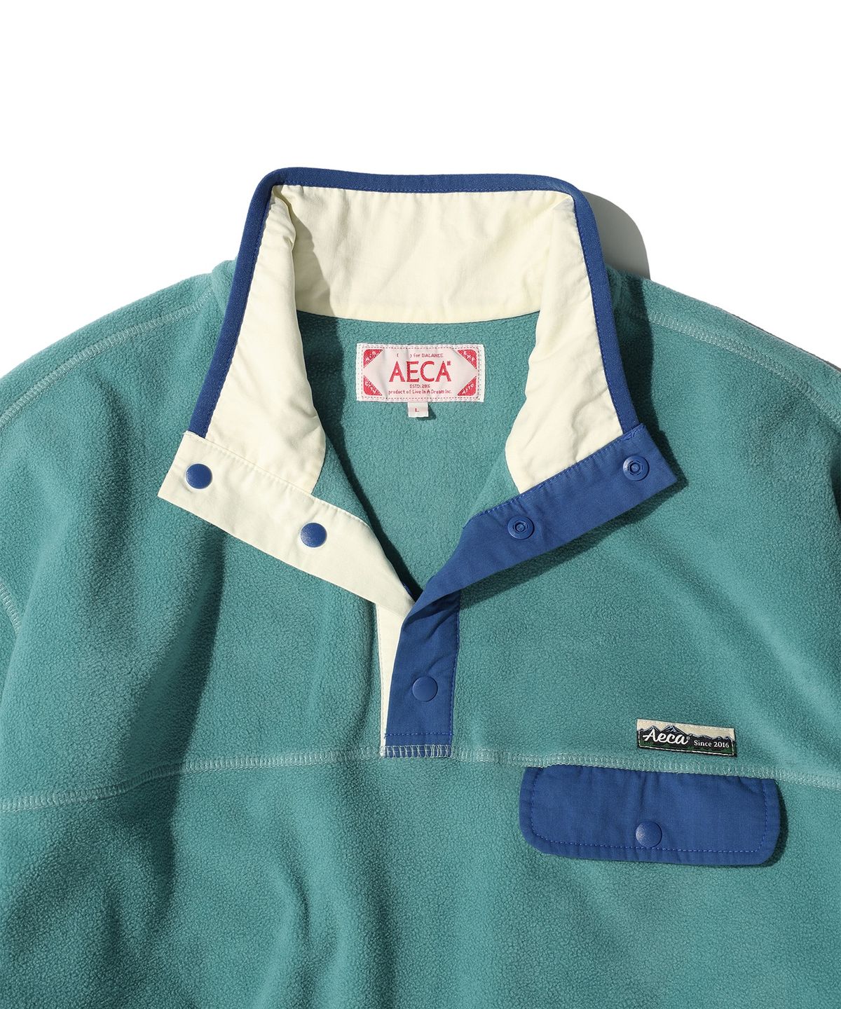 에이카화이트(AECA) EVERYDAY AECA FLEECE HALF ZIP UP (5color)
