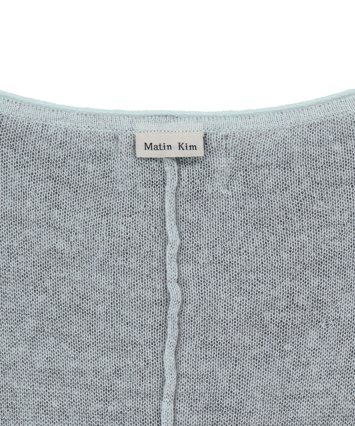 마뗑킴(MATIN KIM) MATIN DUAL TONE KNIT PULLOVER IN MINT