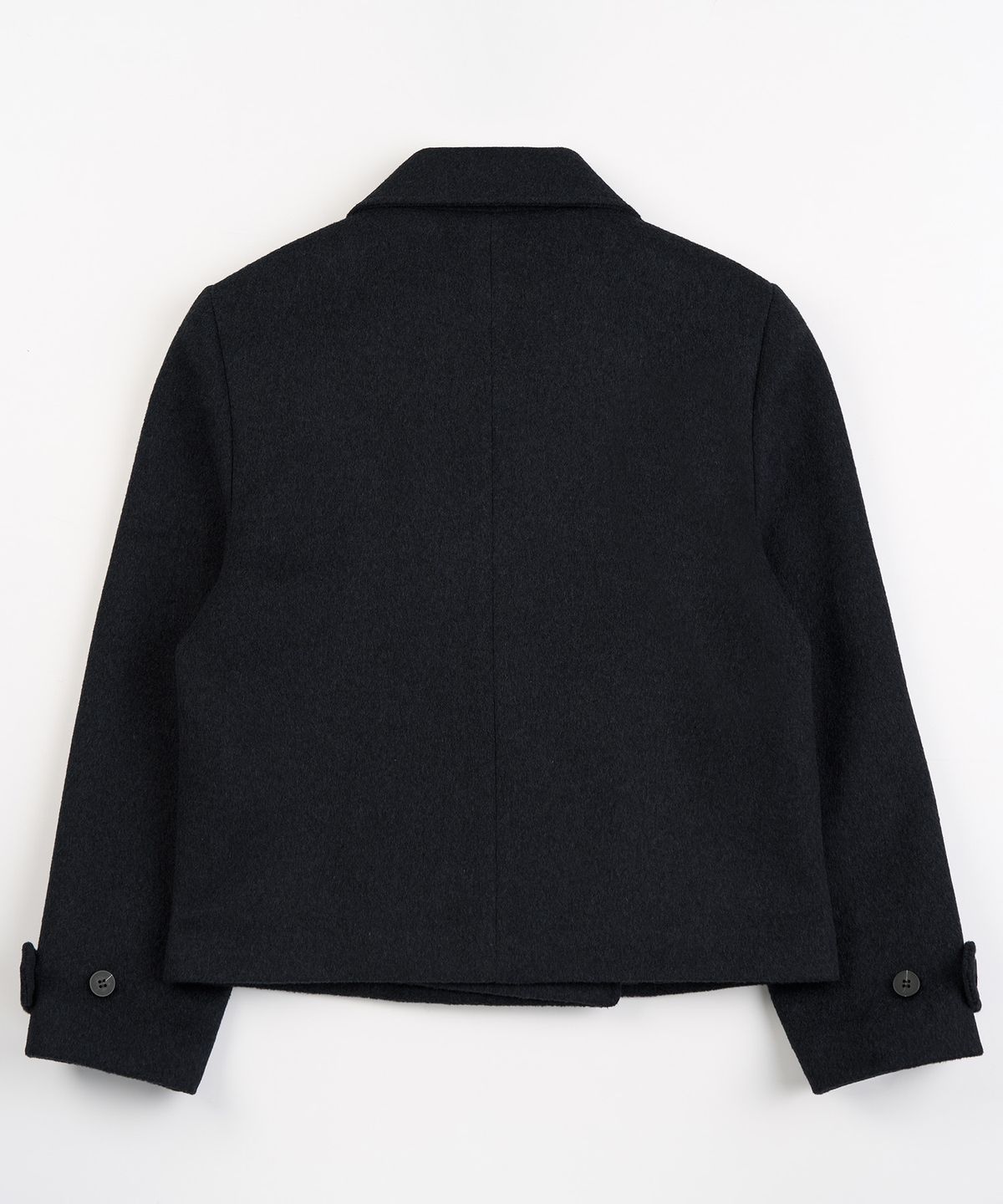 토피 우먼(TOFFEE WOMEN) W 하이넥 더블 숏 코트 (NAVY)
