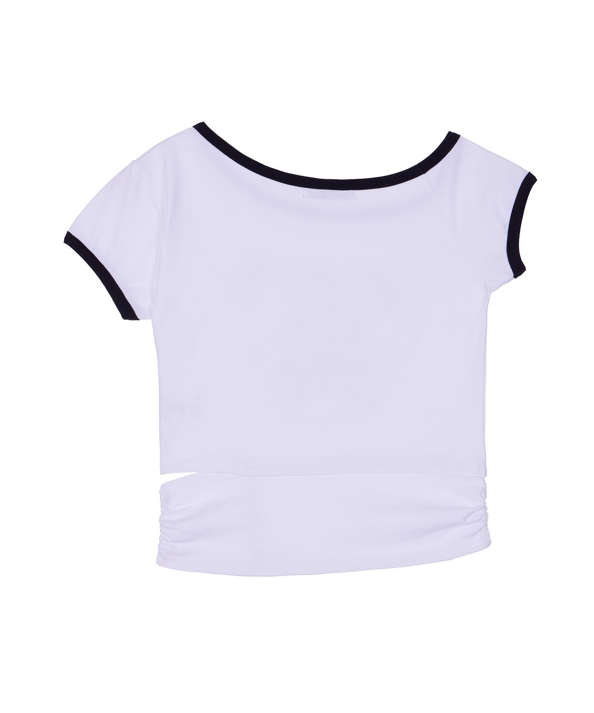 디스펑트(DYSFUNCT) BUTTON SLIT DETAIL LITTLE WINGS T-SHIRT(WHITE)