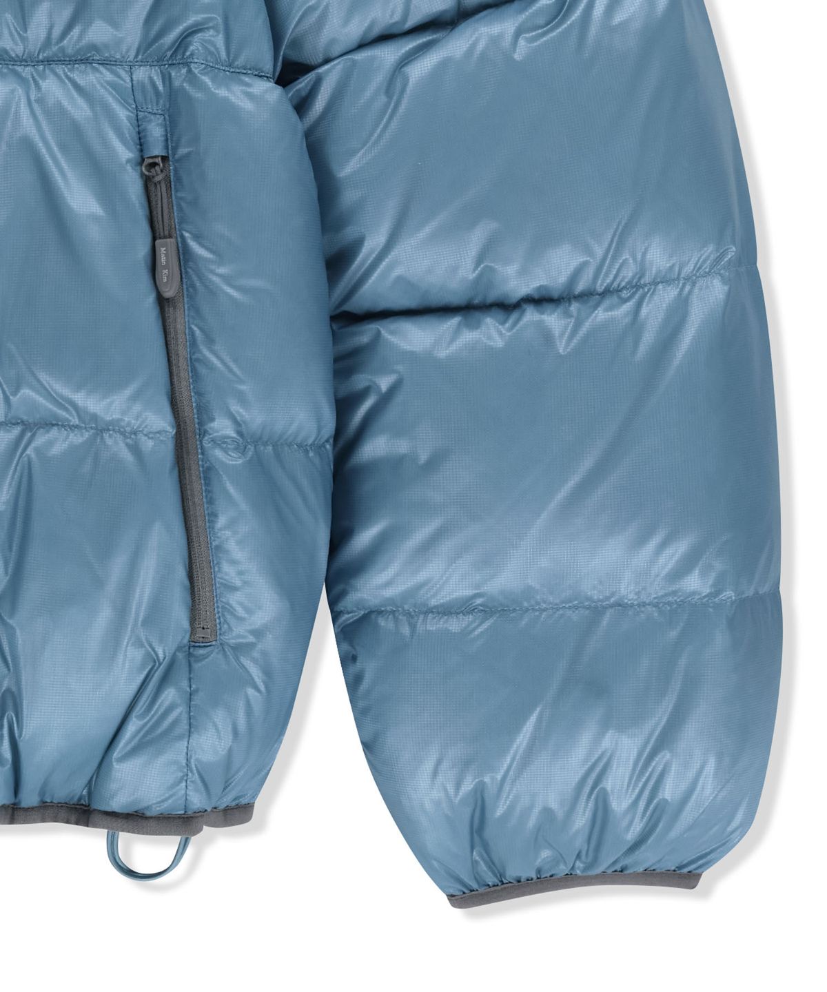 마뗑킴(MATIN KIM) ICON LOGO DOWN JUMPER IN LIGHT BLUE