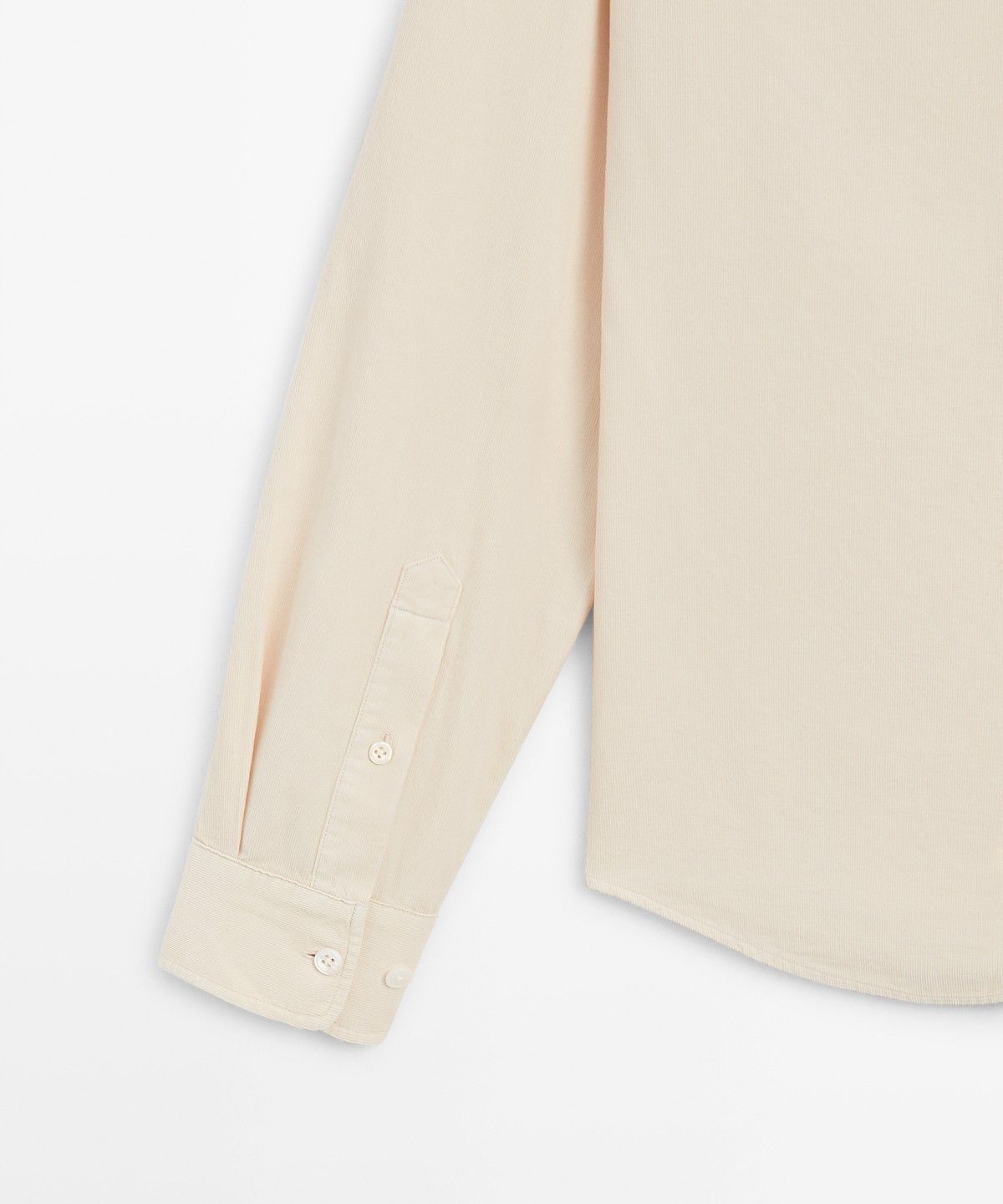 마시모두띠(MASSIMO DUTTI) 레귤러 핏 니들코드 셔츠