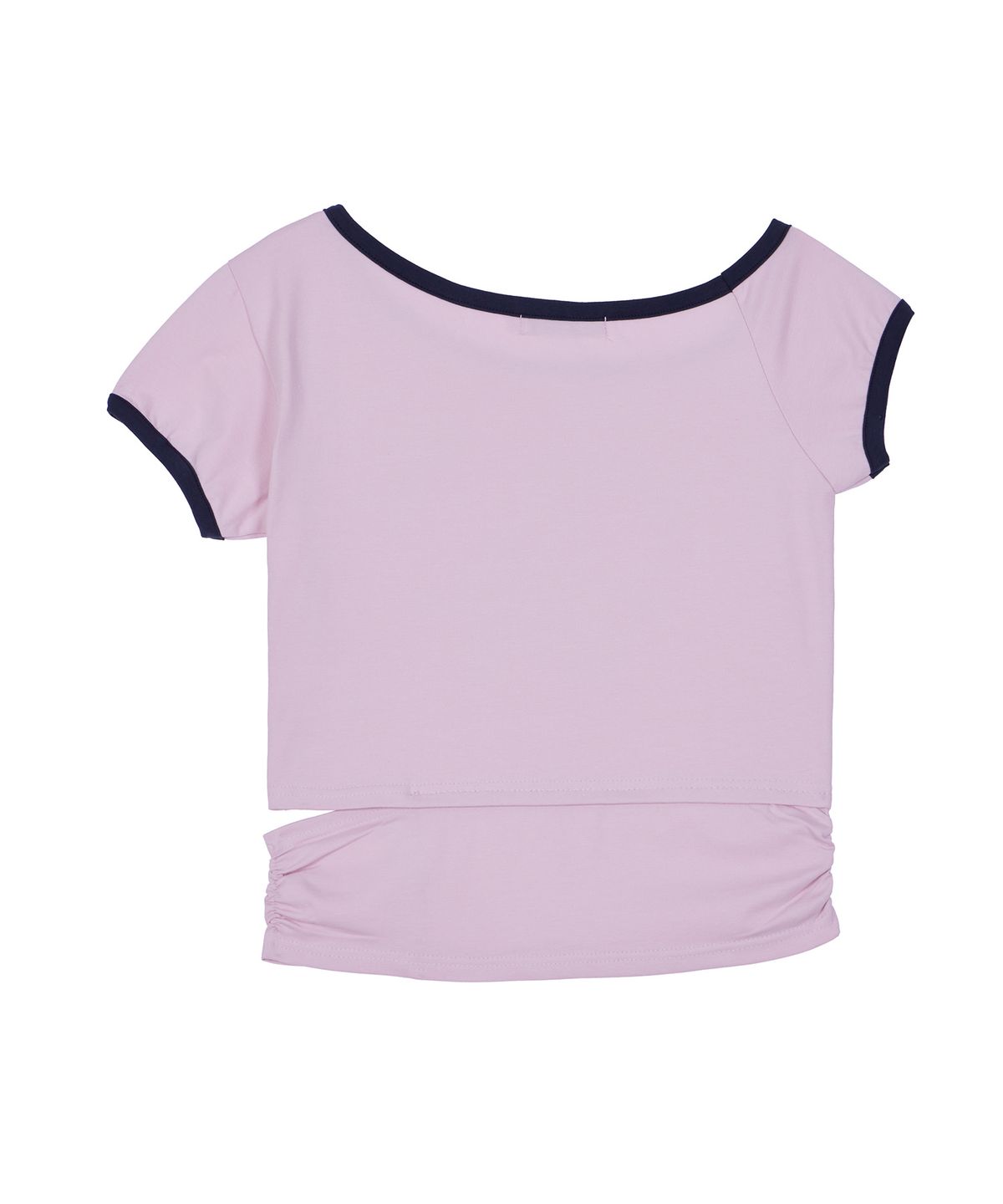 디스펑트(DYSFUNCT) BUTTON SLIT DETAIL LITTLE WINGS T-SHIRT(PINK)