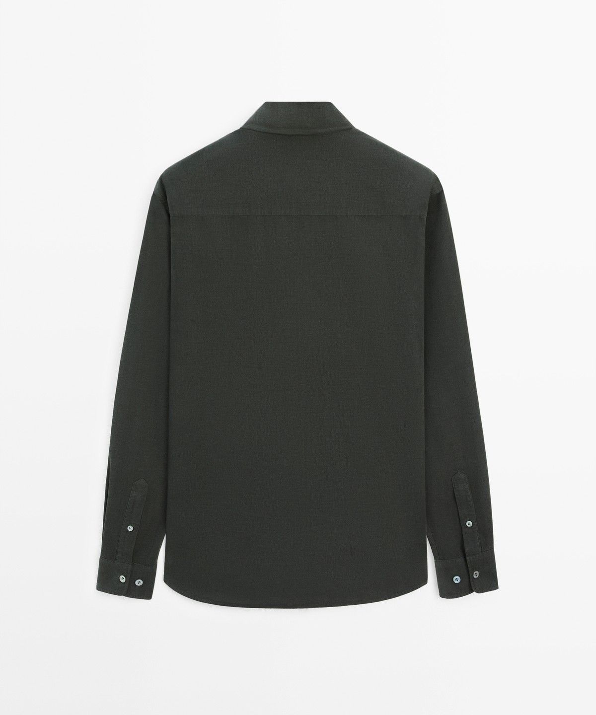 마시모두띠(MASSIMO DUTTI) 레귤러 핏 니들코드 셔츠