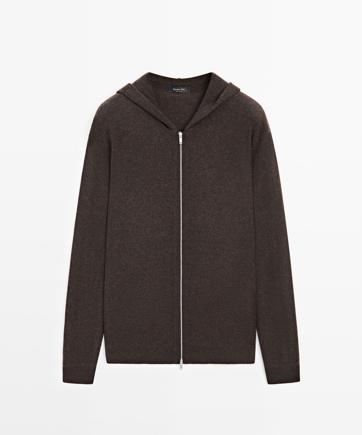 마시모두띠(MASSIMO DUTTI) 울 니트 후드 가디건