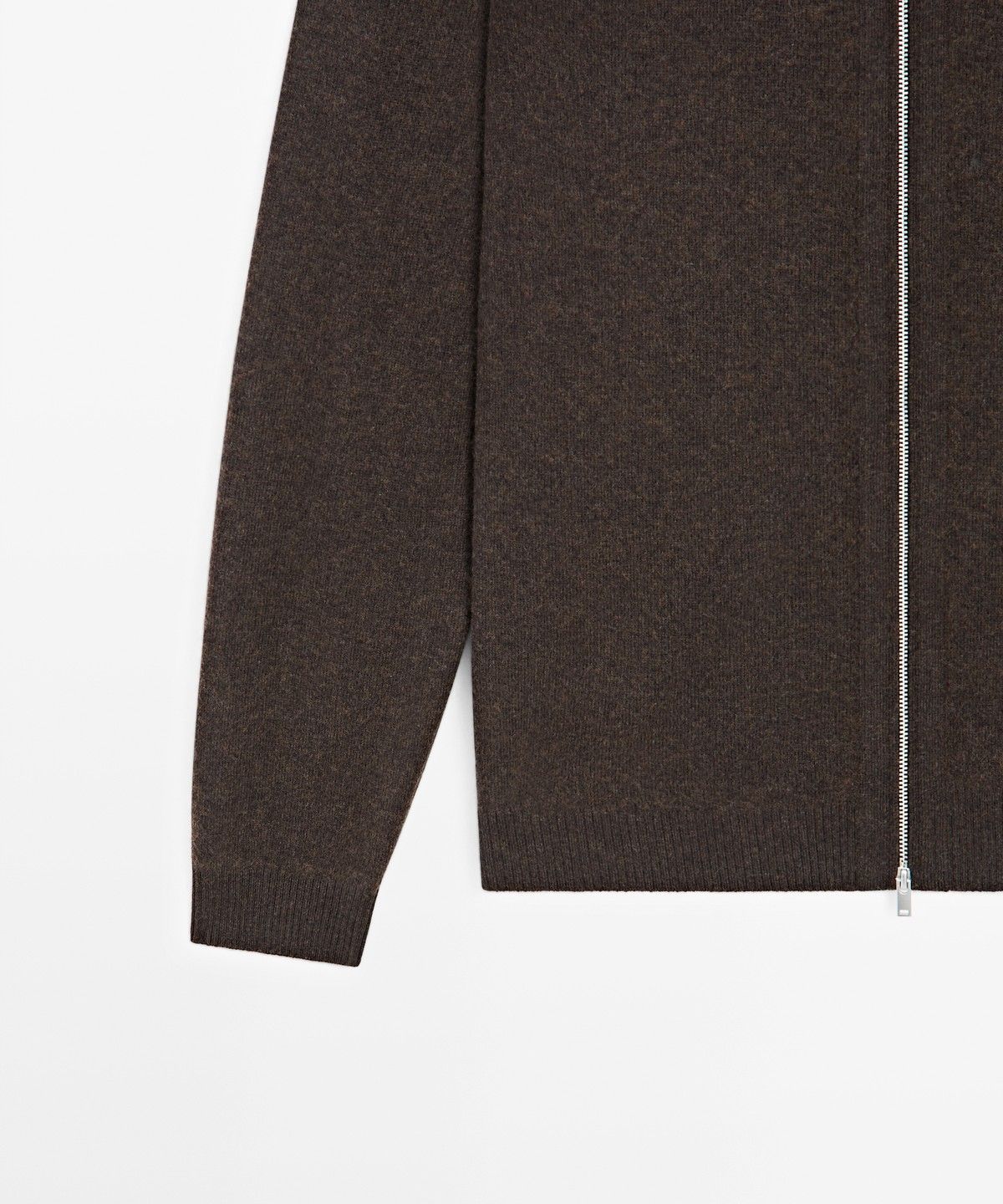 마시모두띠(MASSIMO DUTTI) 울 니트 후드 가디건
