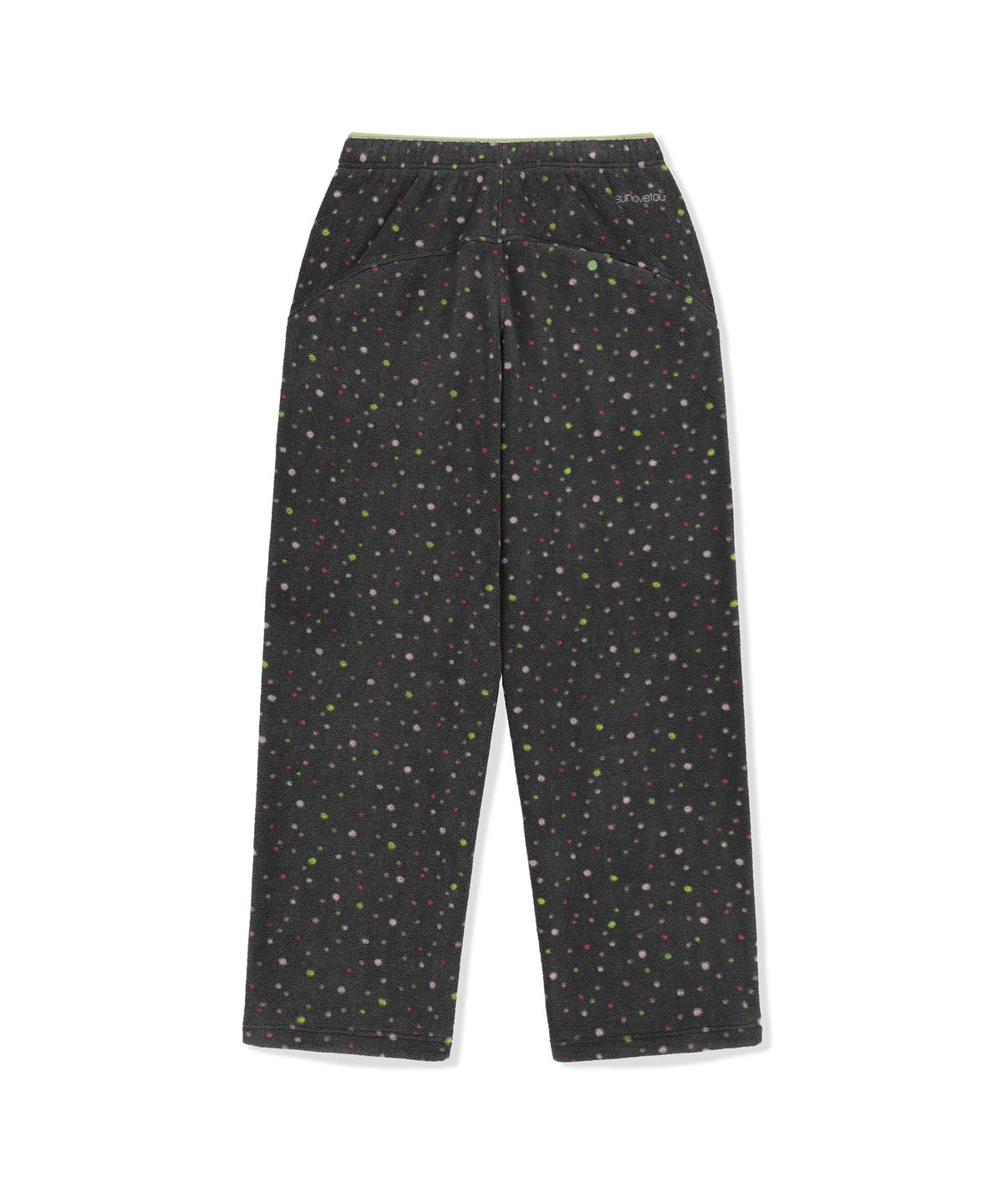 썬러브투어(SUNLOVETOUR) Phase Fleece Pants Charcoal Dot