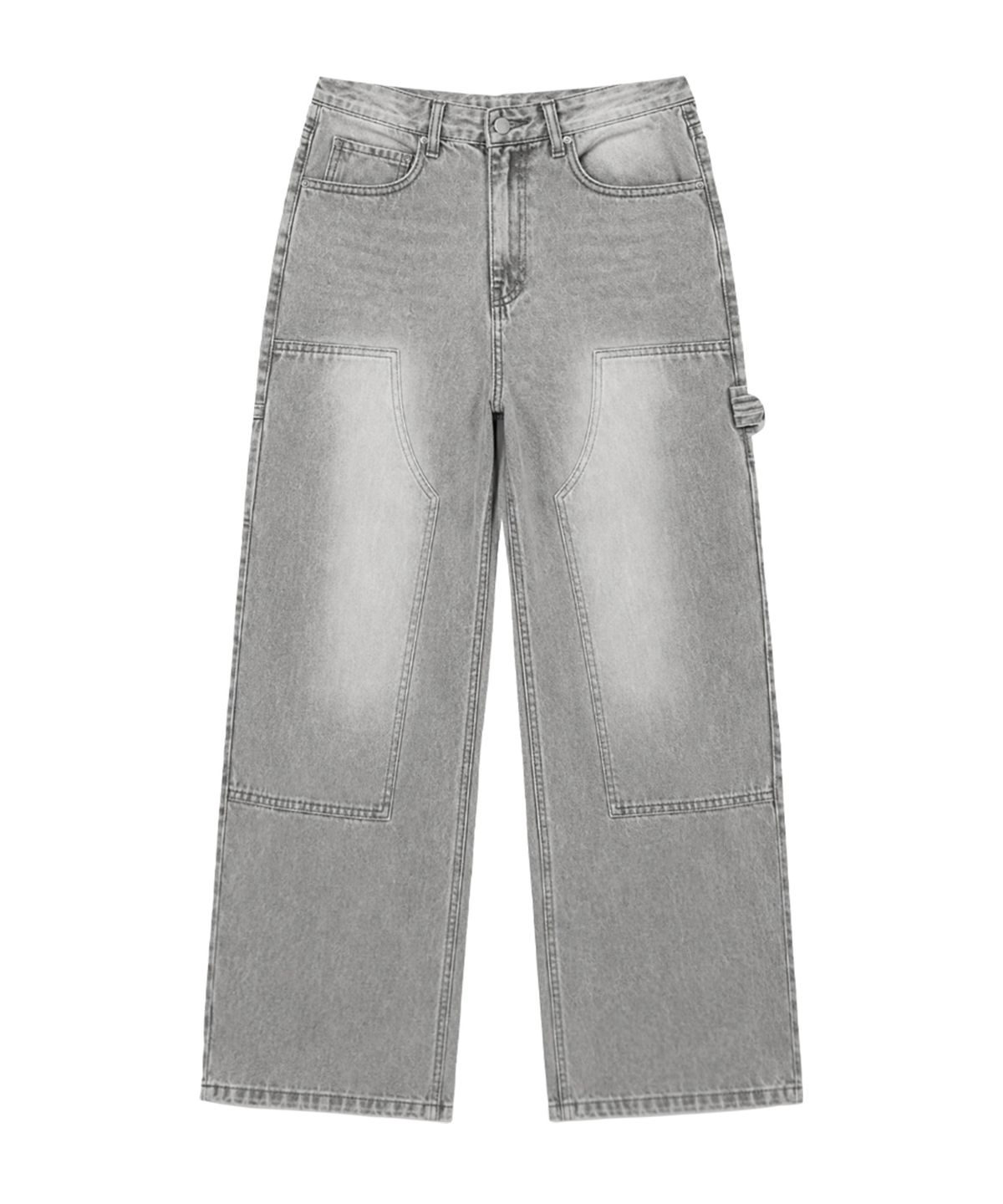 랜덤오프(RANDOMOFF) BTB : CURVE PANEL JEANS [GRAY CORE]