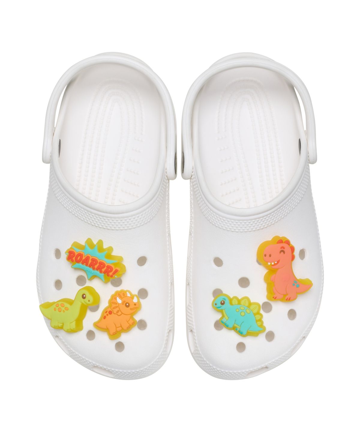 크록스(CROCS) 반짝이는 아기 공룡 5개 세트 / 10019576