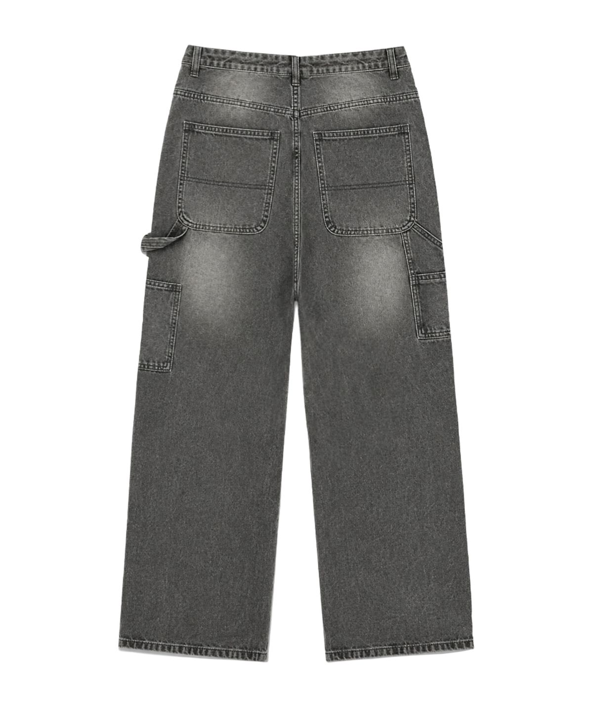 랜덤오프(RANDOMOFF) BTB : CURVE PANEL JEANS [DEEP GRAY CORE]