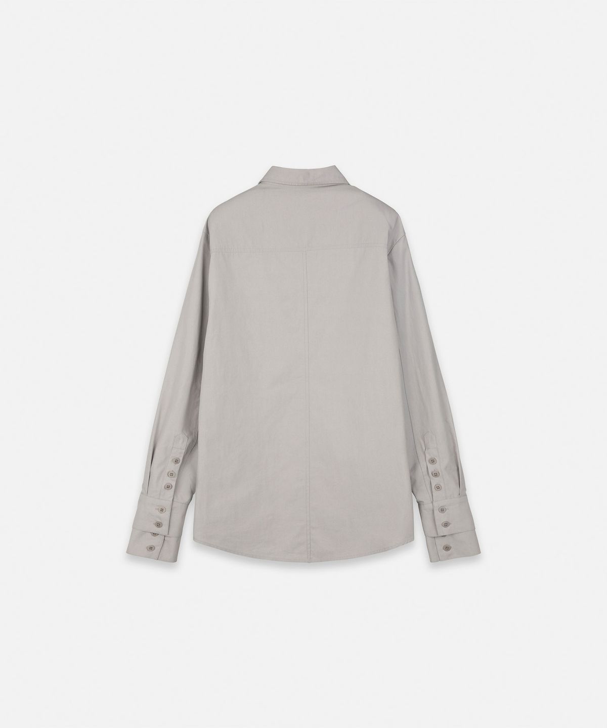 나체(NACHE) DOUBLE CUFFS SHIRTS MISTY GRAY