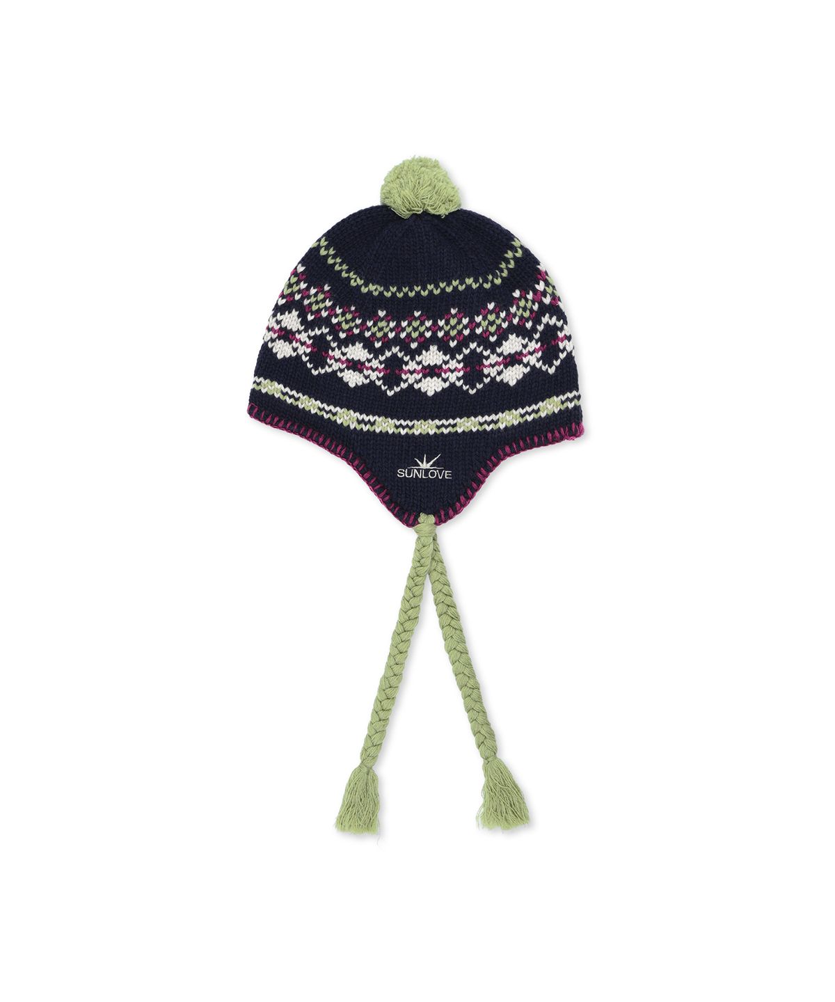썬러브투어(SUNLOVETOUR) Alpine Tassel Beanie Navy