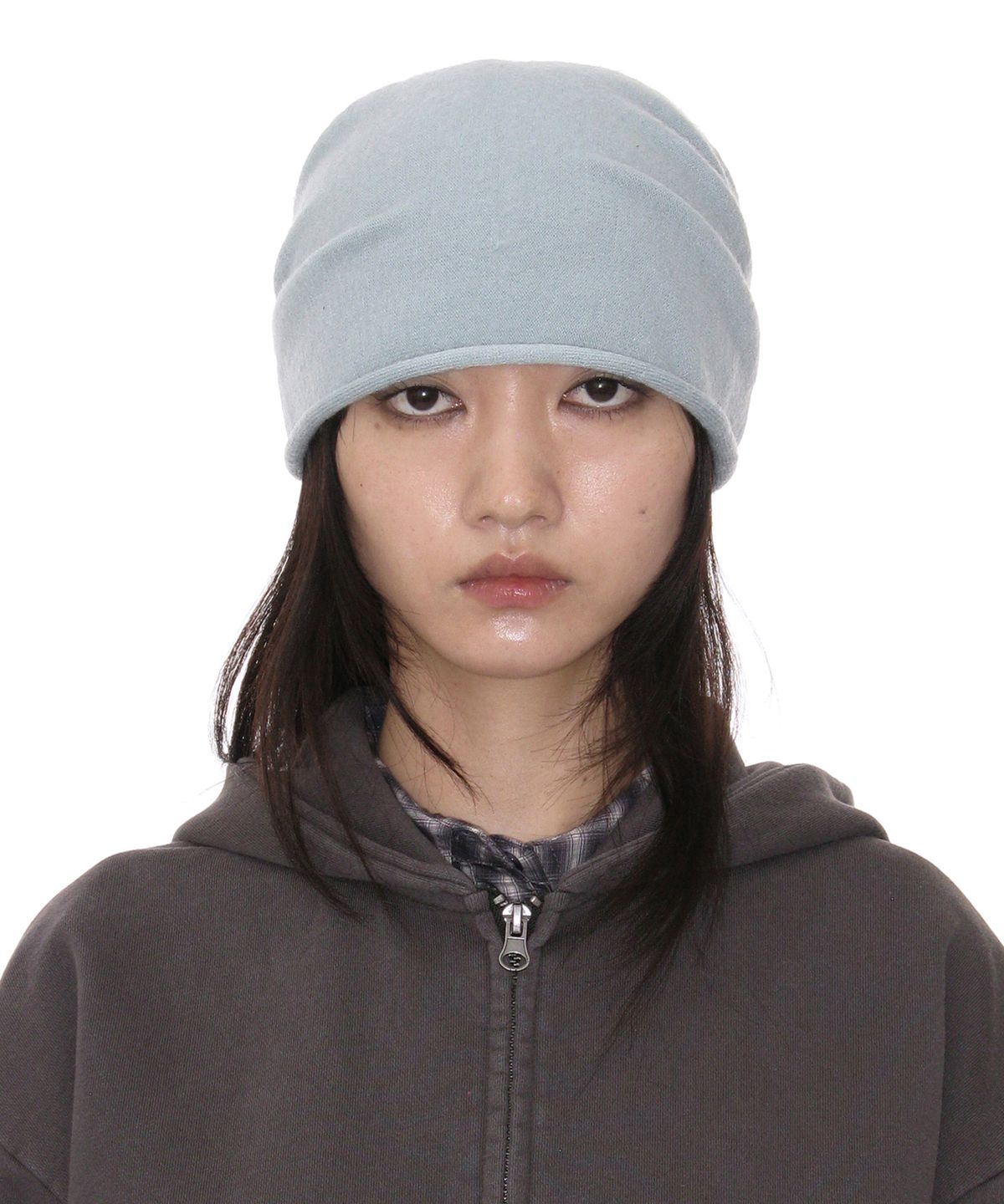 파르티멘토 우먼(PARTIMENTO WOMEN) 소프트 드레이프 비니_더스티 민트