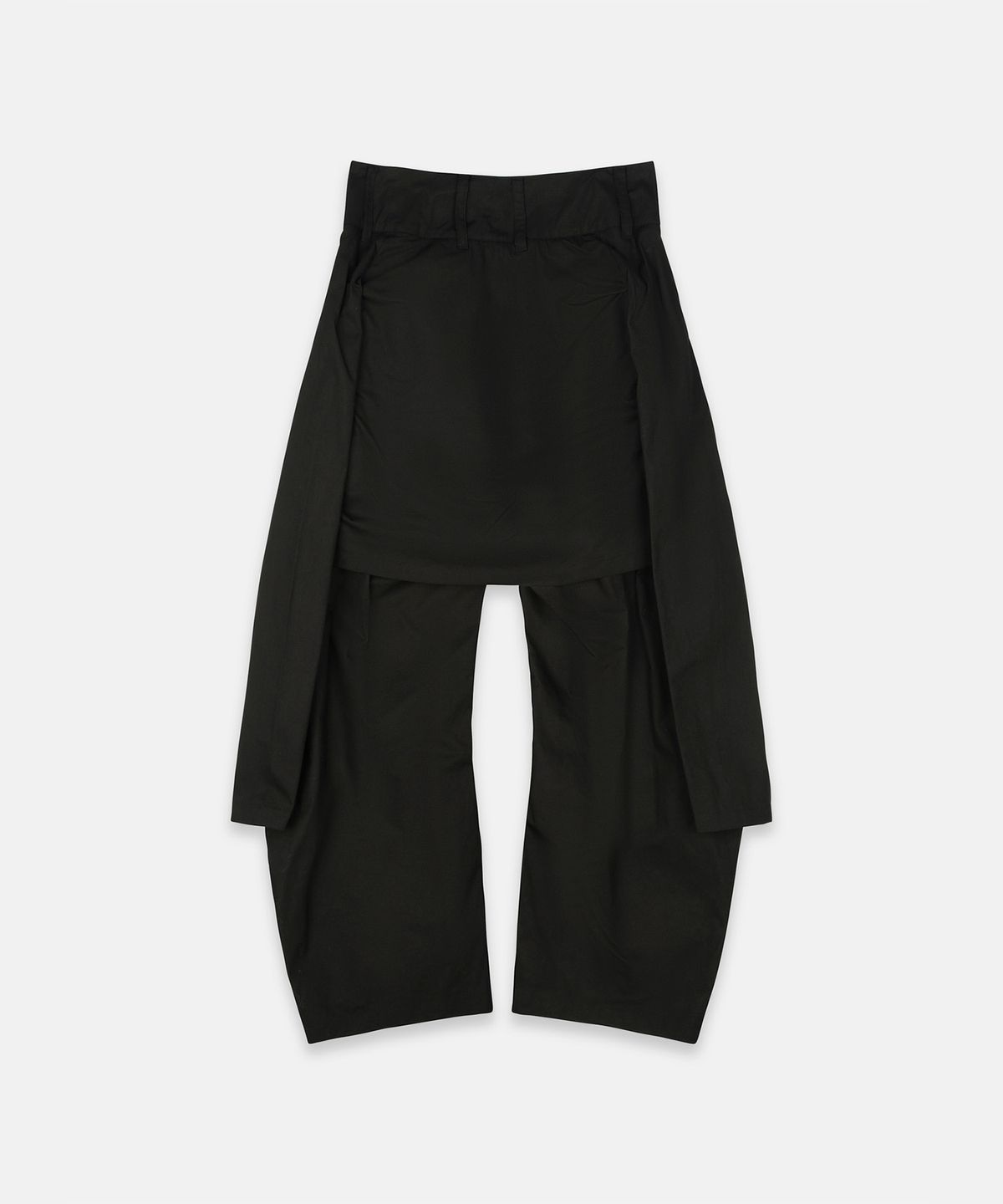 나체(NACHE) TIED SHIRT PANTS BLACK