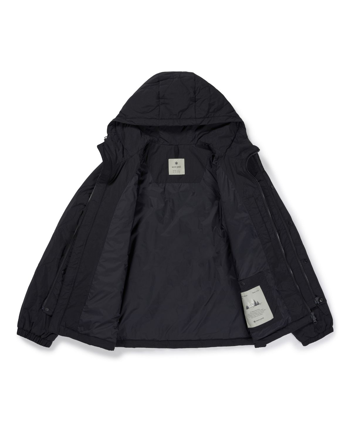 스노우피크 어패럴(SNOWPEAK APPAREL) 경량 타슬란 2IN1 씬클라우드 자켓 (S26WMLPJ44) Black