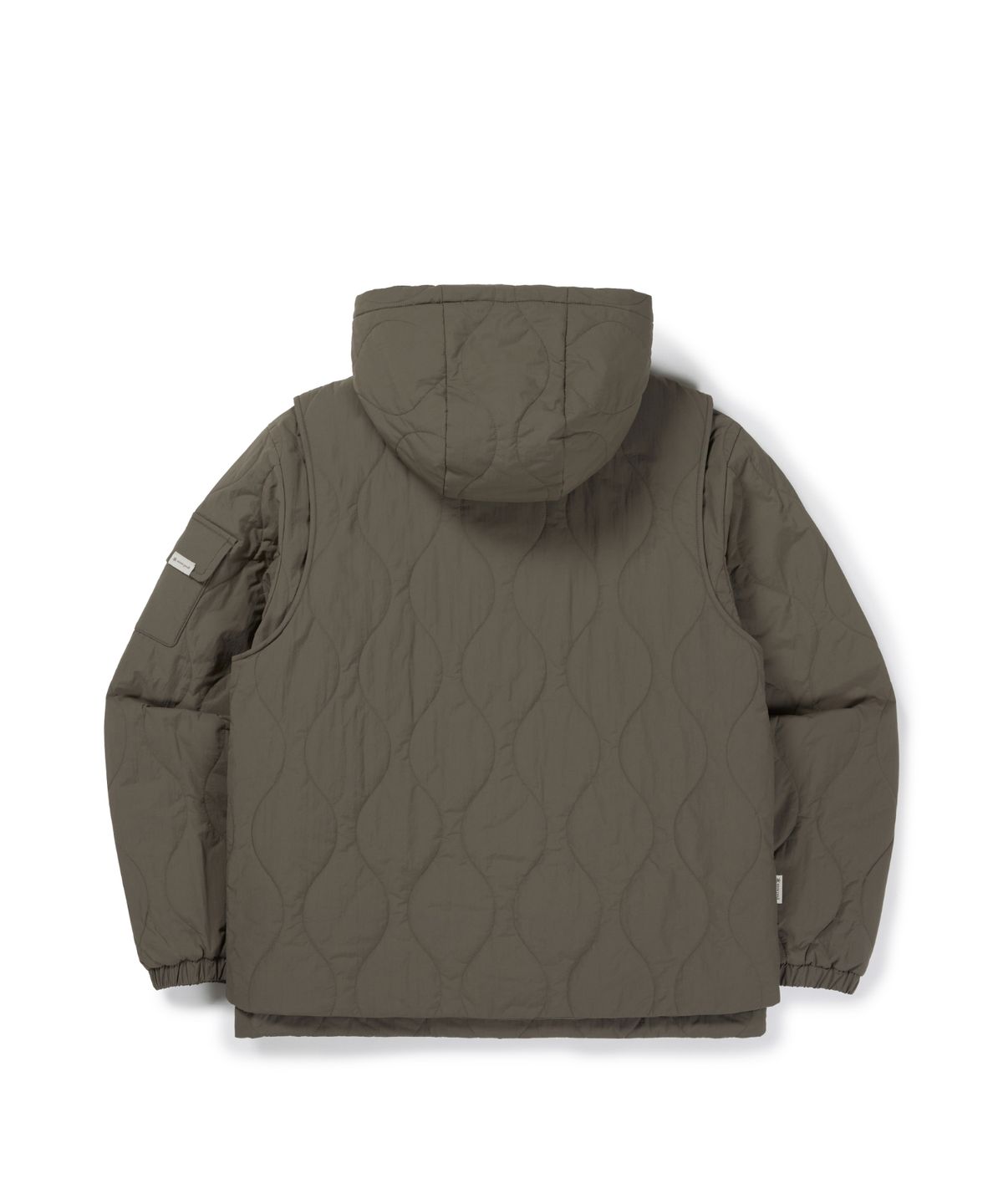 스노우피크 어패럴(SNOWPEAK APPAREL) 경량 타슬란 2IN1 씬클라우드 자켓 (S26WMLPJ44) Tan Gray