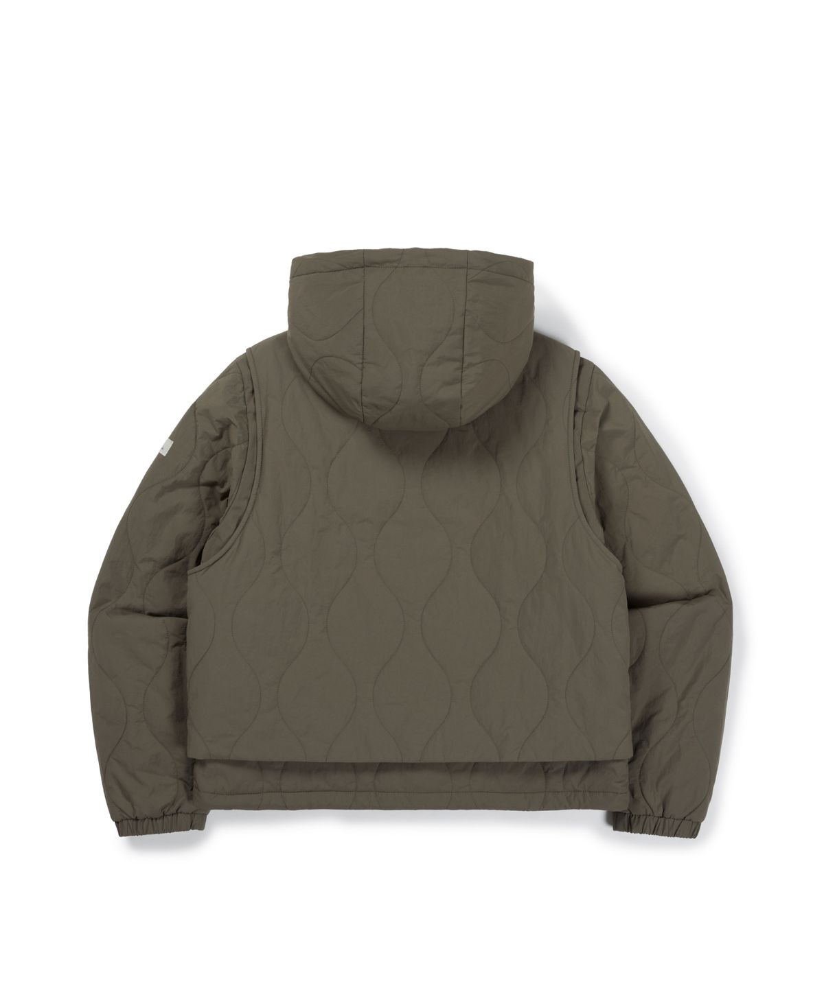 스노우피크 어패럴(SNOWPEAK APPAREL) 경량 타슬란 여성 2IN1 씬클라우드 자켓 (S26WWLPJ45) Tan Gray