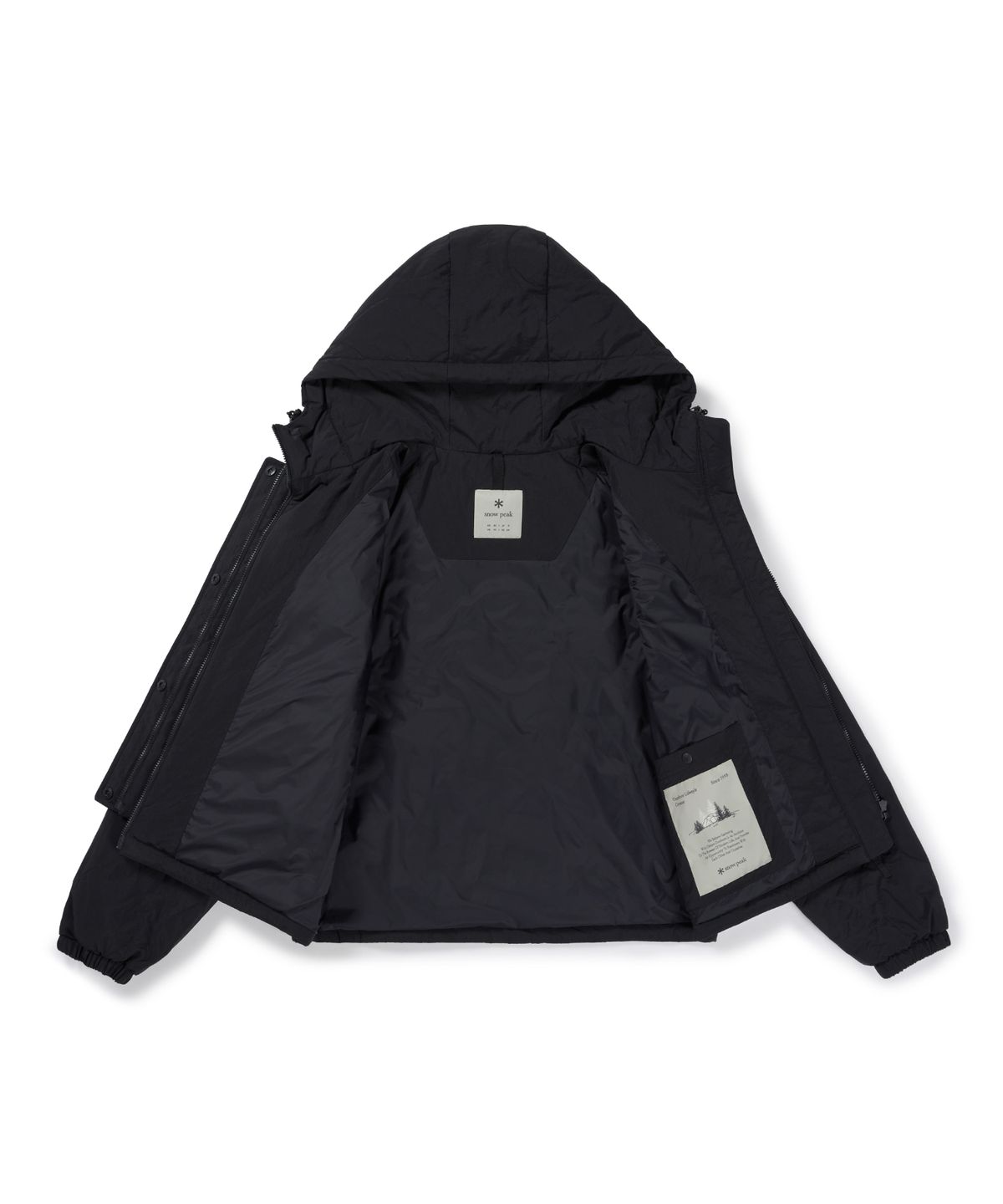스노우피크 어패럴(SNOWPEAK APPAREL) 경량 타슬란 여성 2IN1 씬클라우드 자켓 (S26WWLPJ45) Black