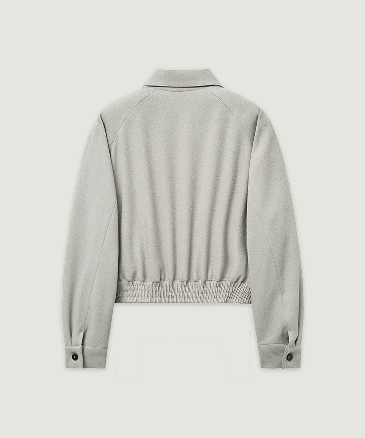 엘무드 우먼(LMOOD WOMEN) LEMONT Raglan Blouson Jacket Ash Beige