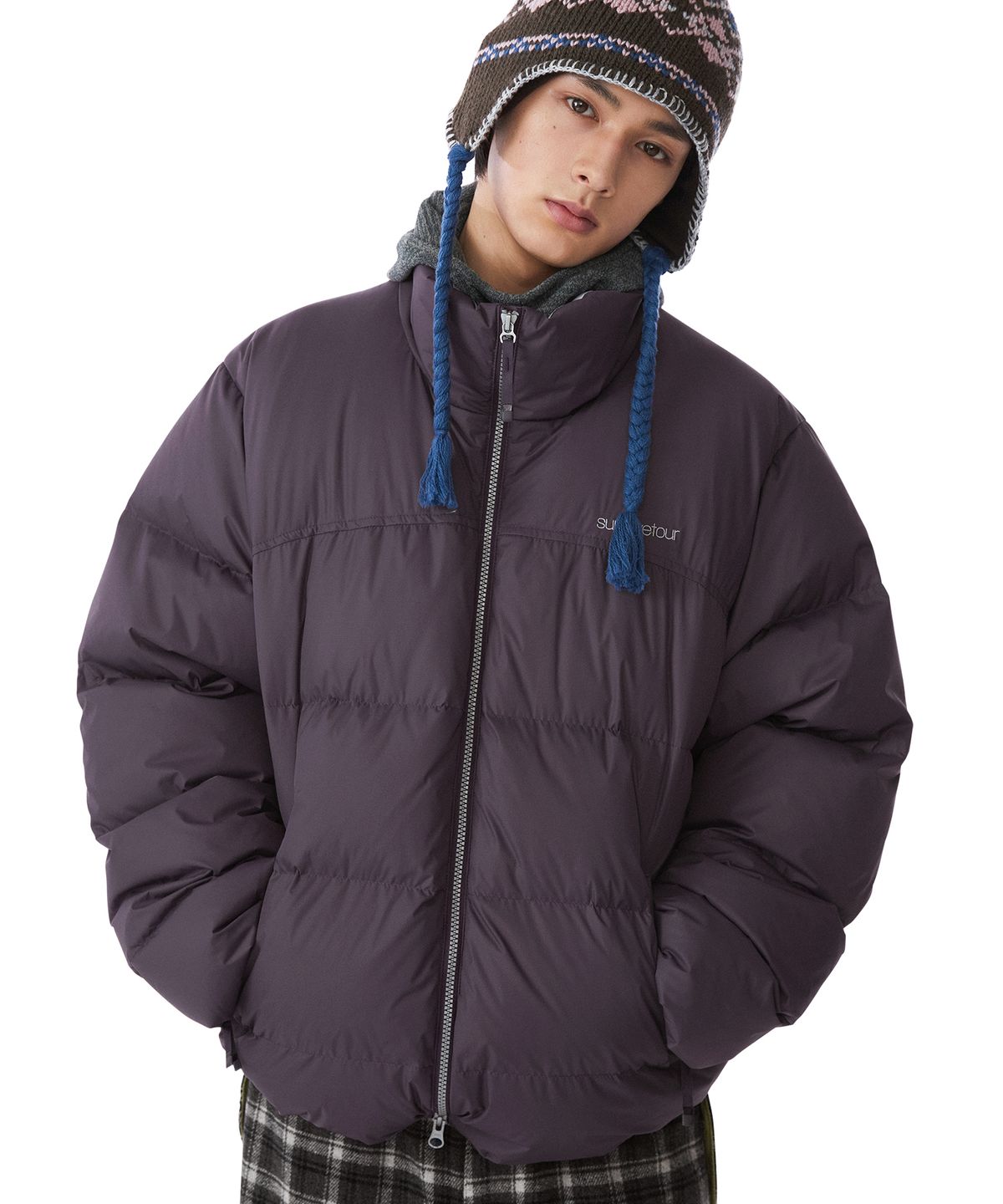 썬러브투어(SUNLOVETOUR) AllDay Down Jacket Stone