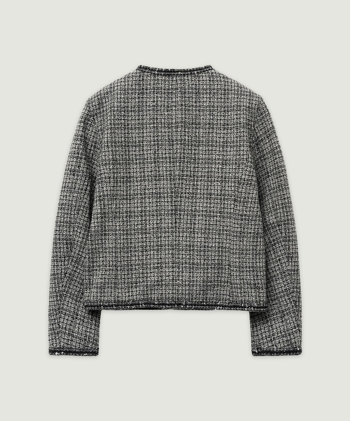 엘무드 우먼(LMOOD WOMEN) CELEBRITY Tweed Jacket Grey