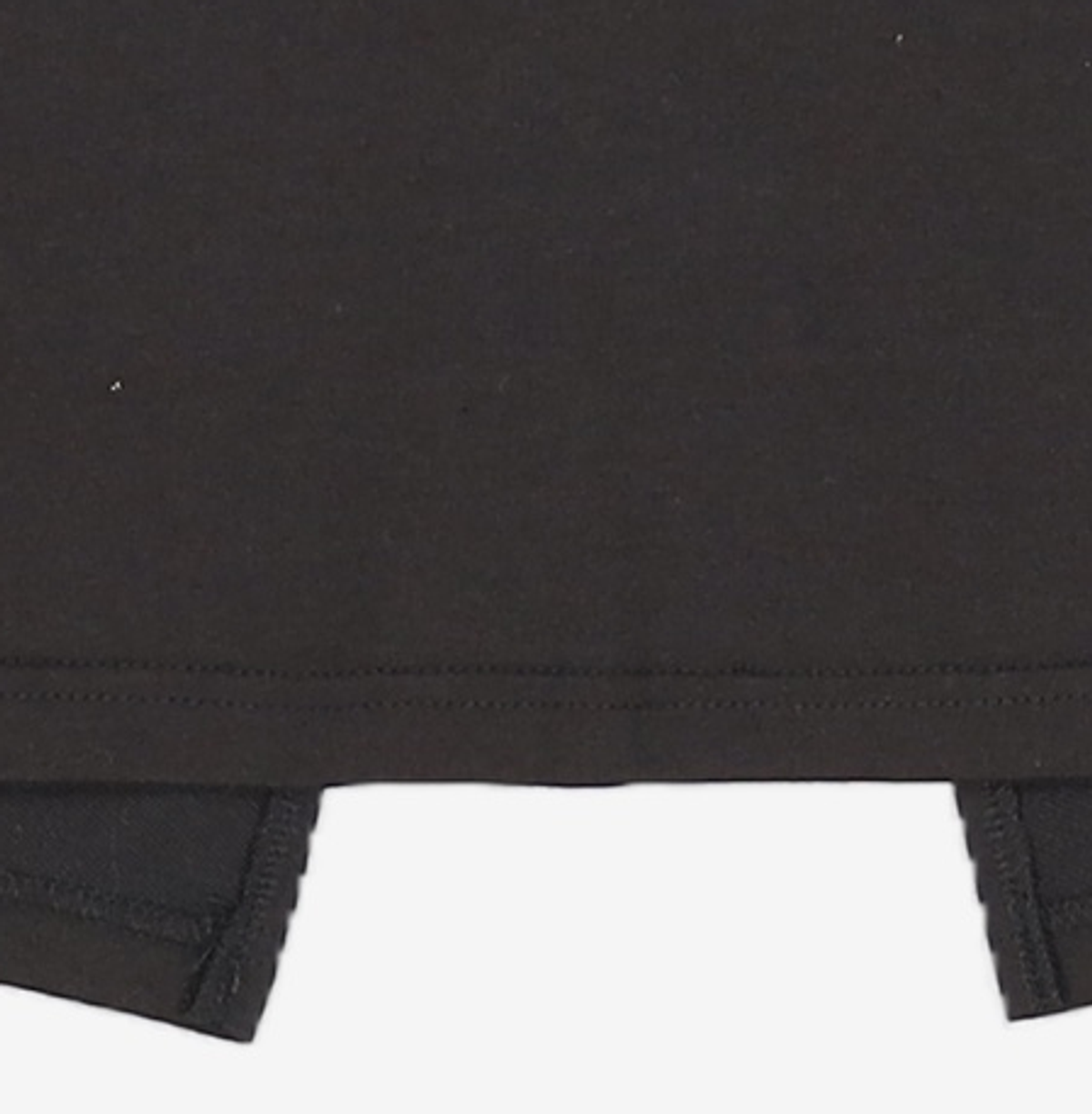 트리밍버드(TREEMINGBIRD) Metal Cut Point Crop T-shirts [ Black ] OS