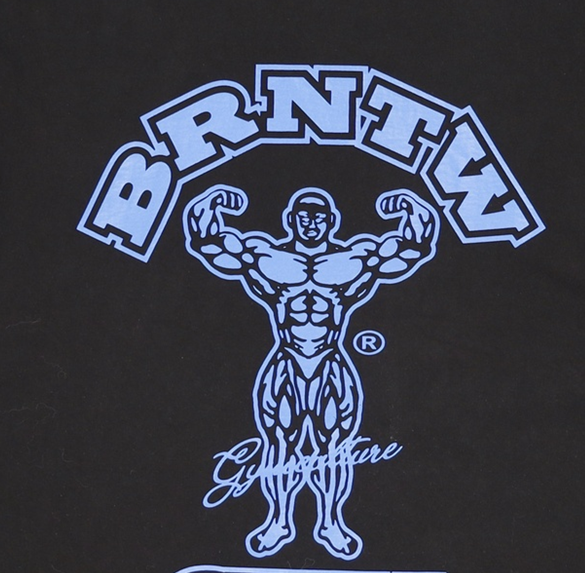 본투윈(BORN TO WIN) RAISEBORN OVER FIT T-SHIRTS [BLACK BLUE] 2