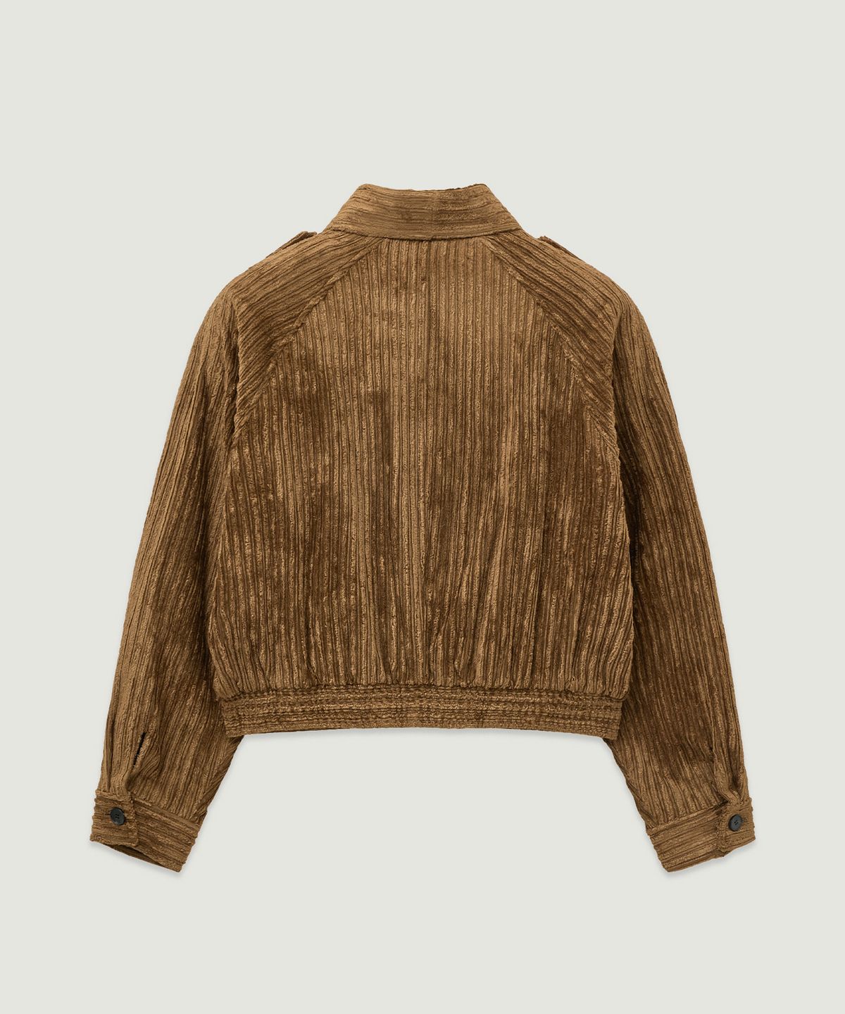 엘무드 우먼(LMOOD WOMEN) CARLA Cotton Corduroy Blouson Jacket Camel